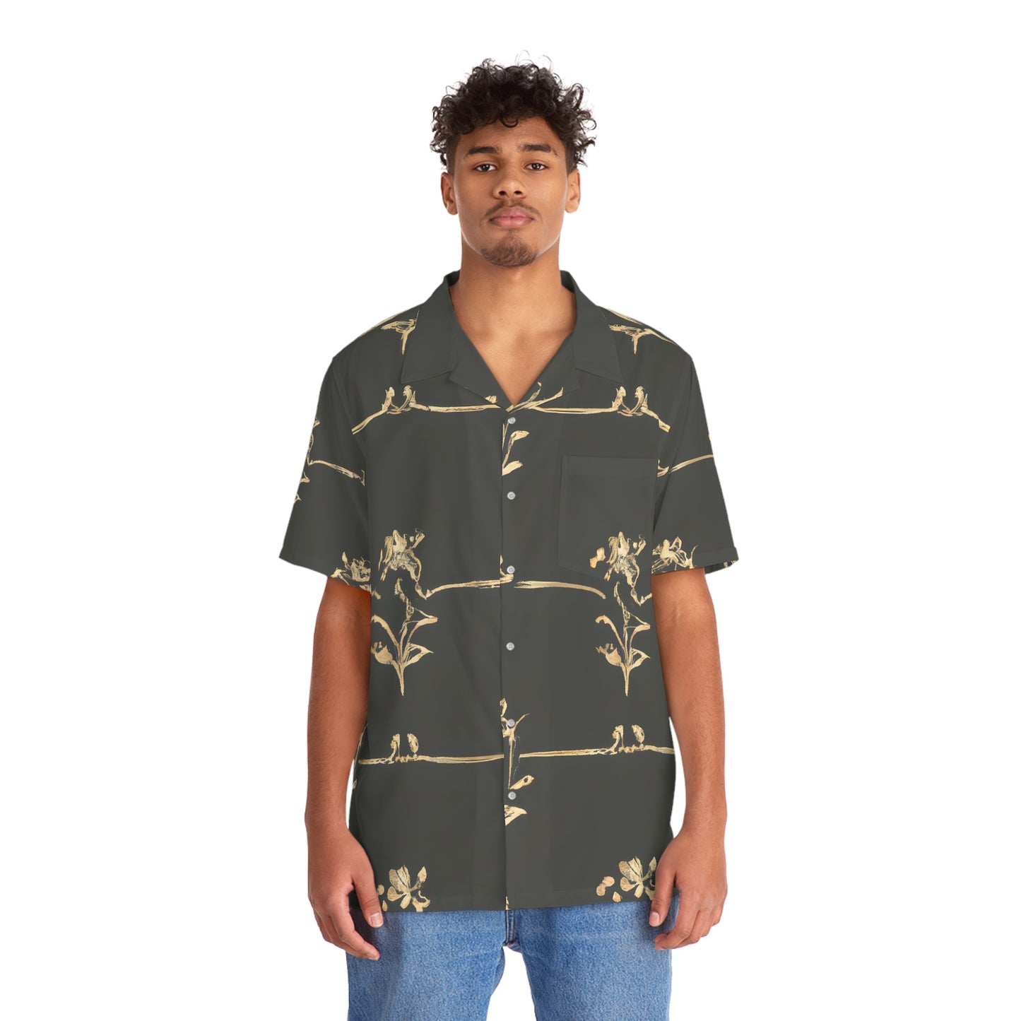 Iristo Shirley - Men's Button-Down Short-Sleeve