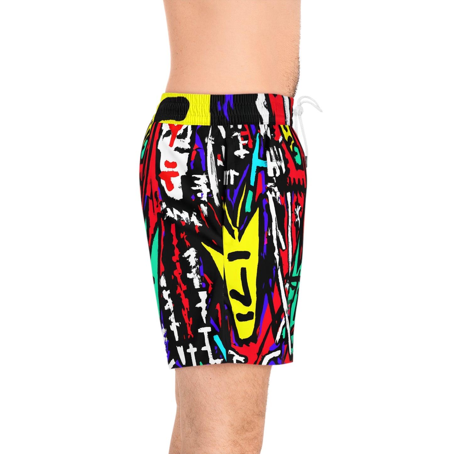 Munie June - Men's Mid-Length Swim Shorts