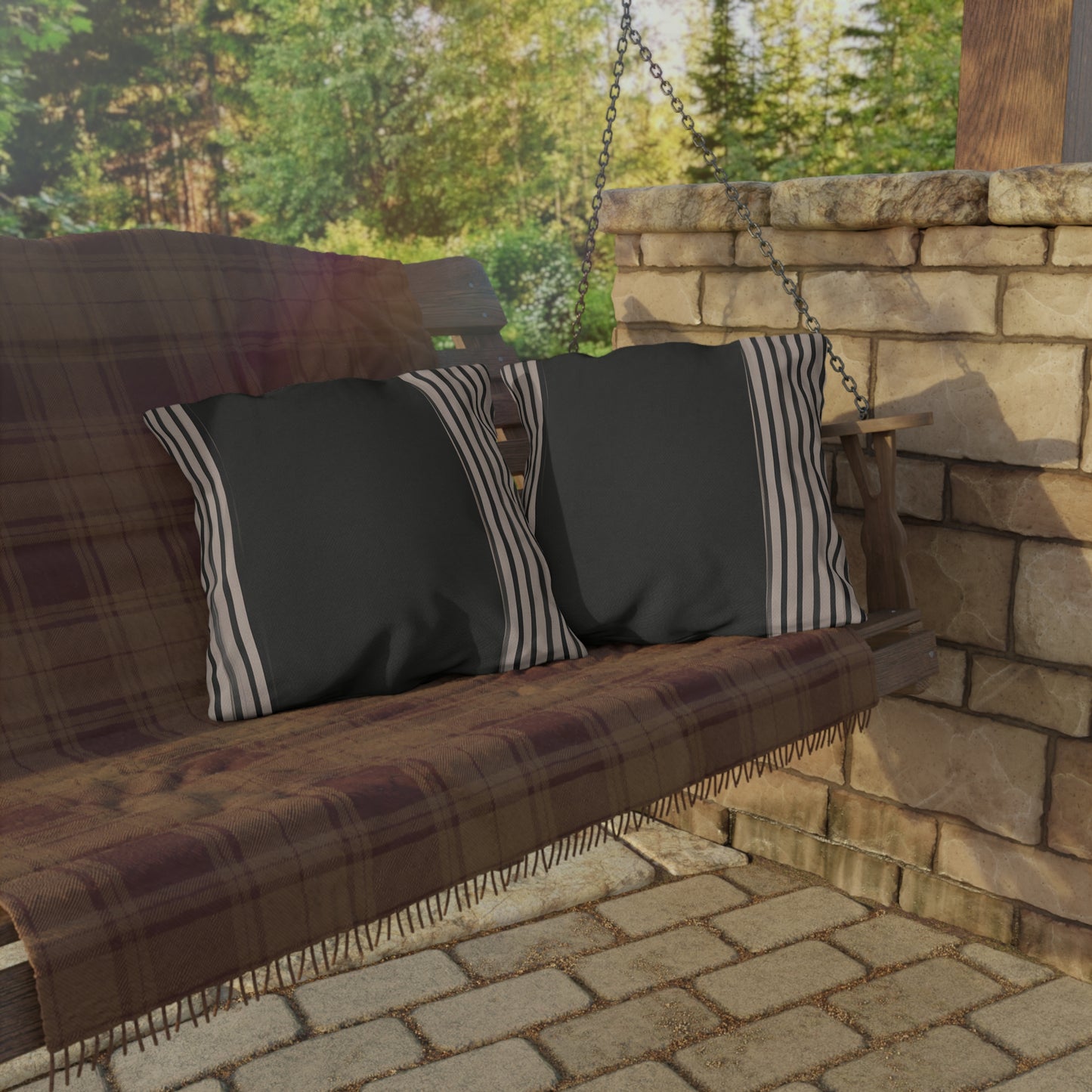 Lino Miles - Outdoor Art Pillow