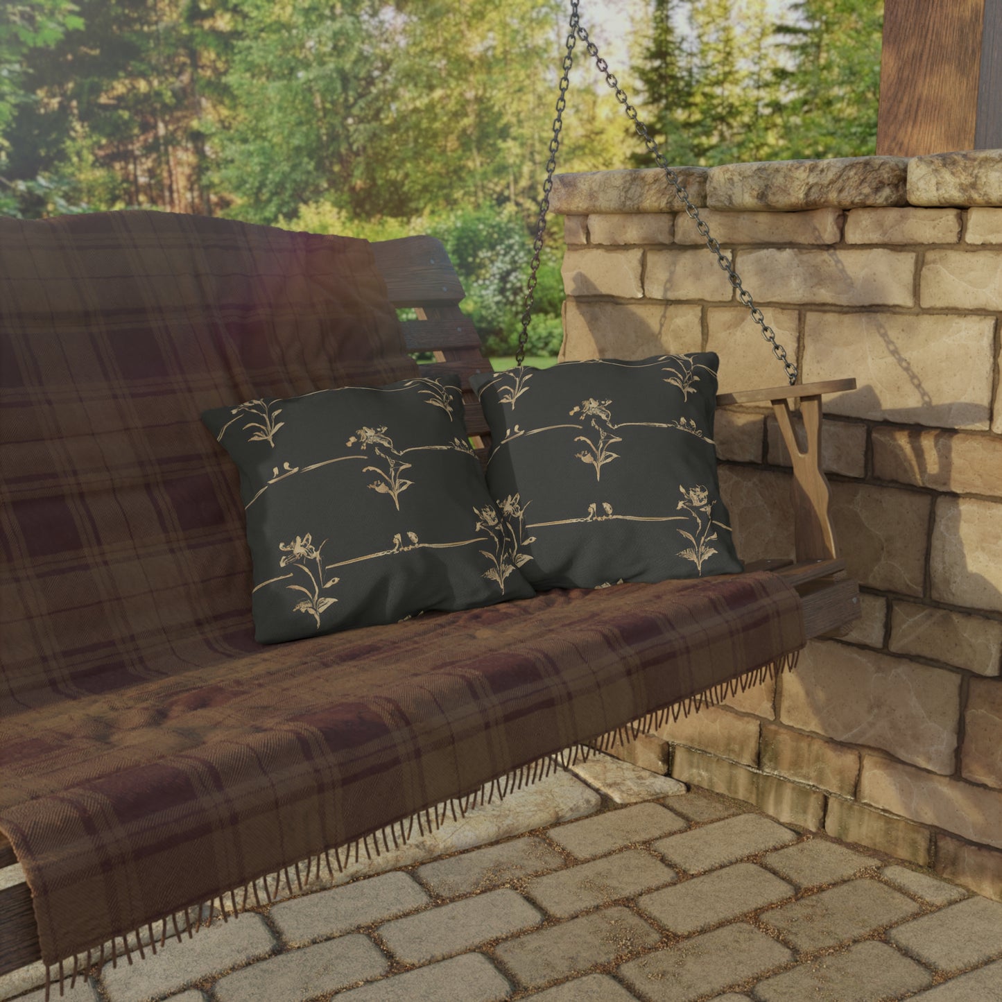 Iristo Shirley - Outdoor Art Pillow