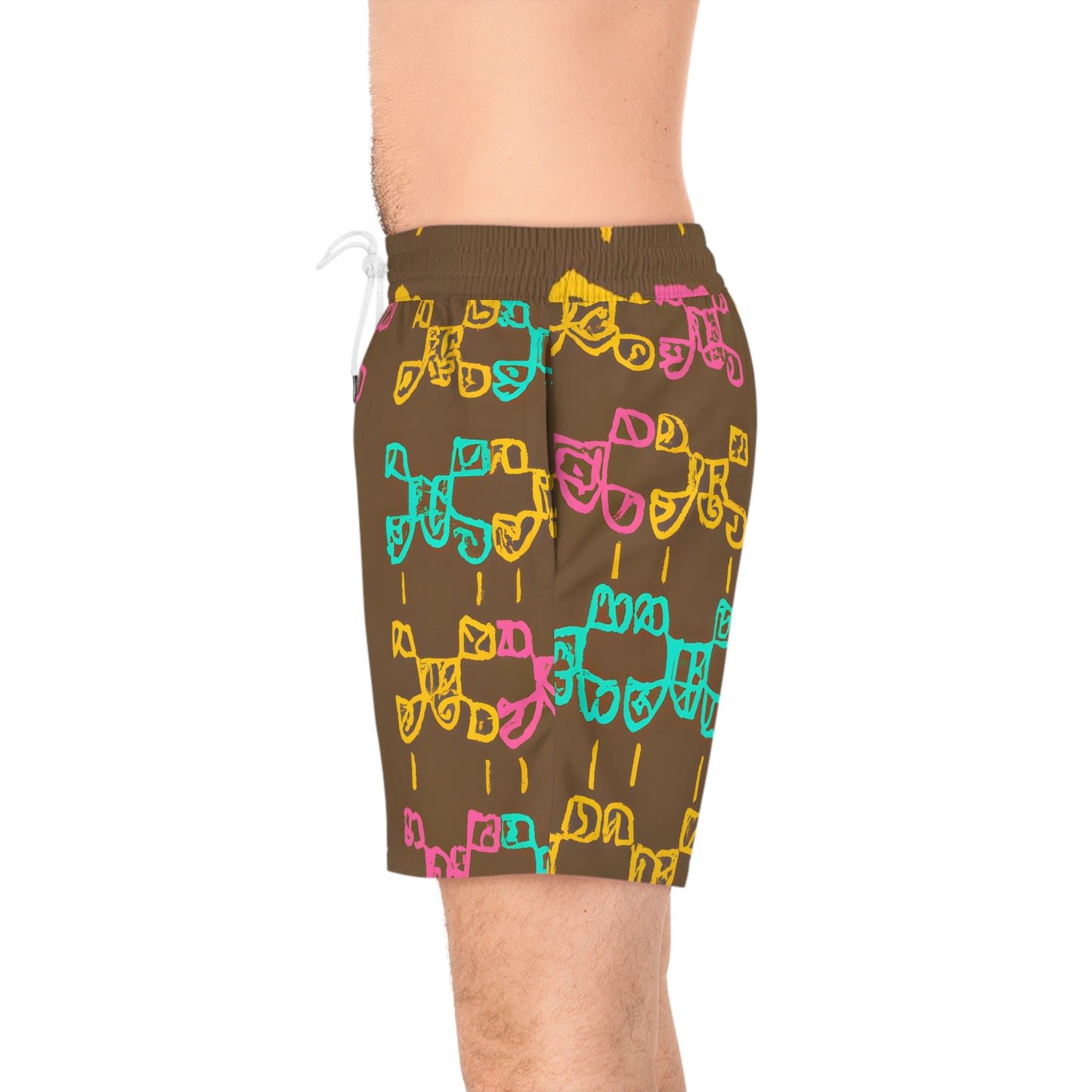 Metriqué Earlene - Men's Mid-Length Swim Shorts