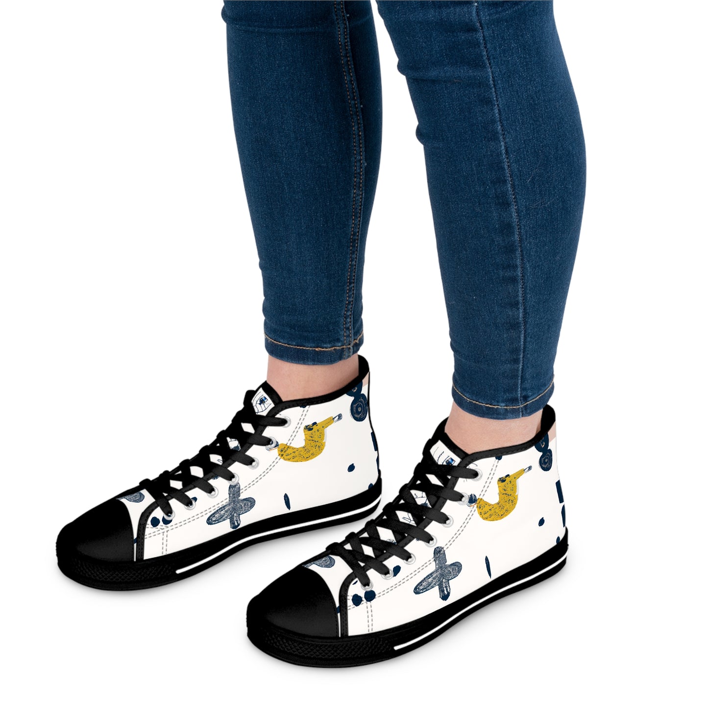 Gestura Winston - Women's High-Top Sneakers