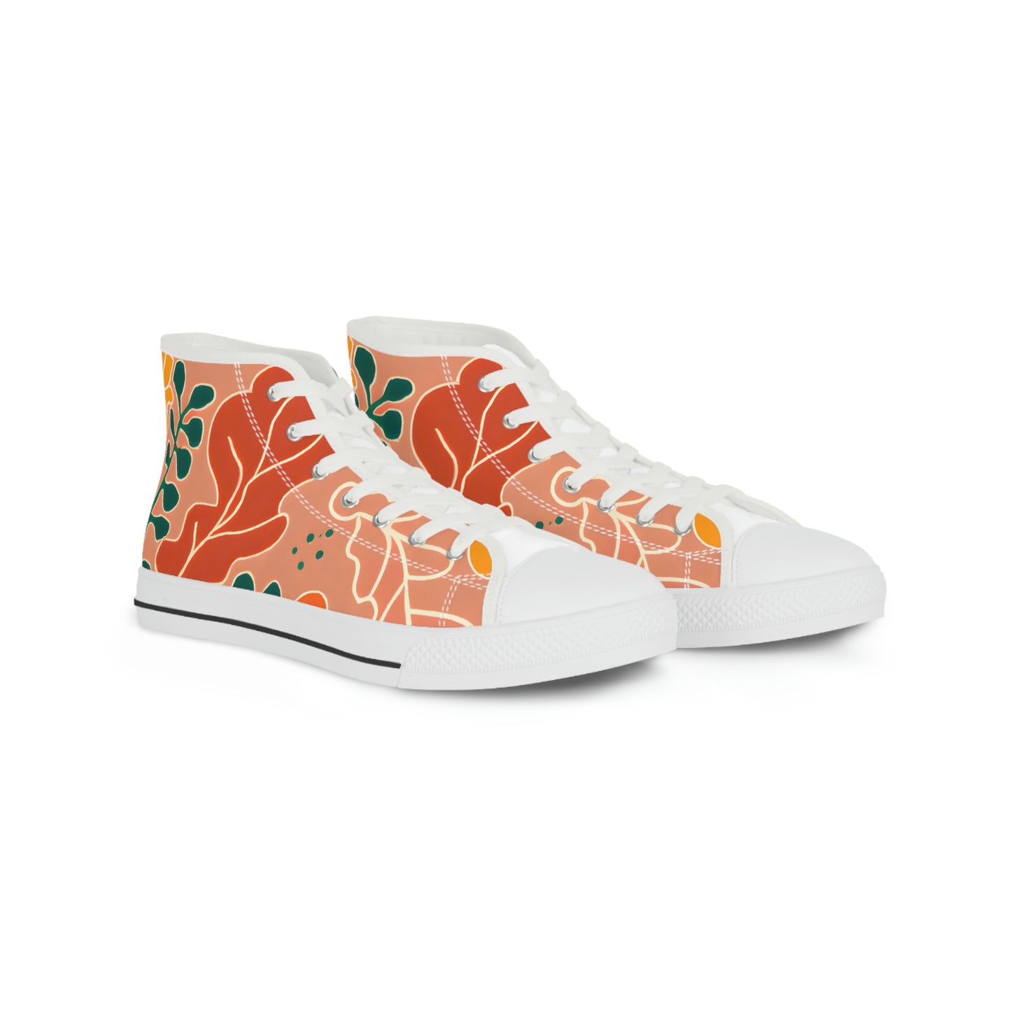 Planda Haroldine - Men's High-Top Sneakers