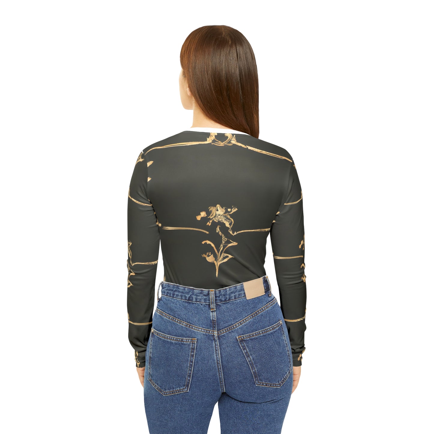 Iristo Shirley - Women's Long-Sleeve V-neck Shirt