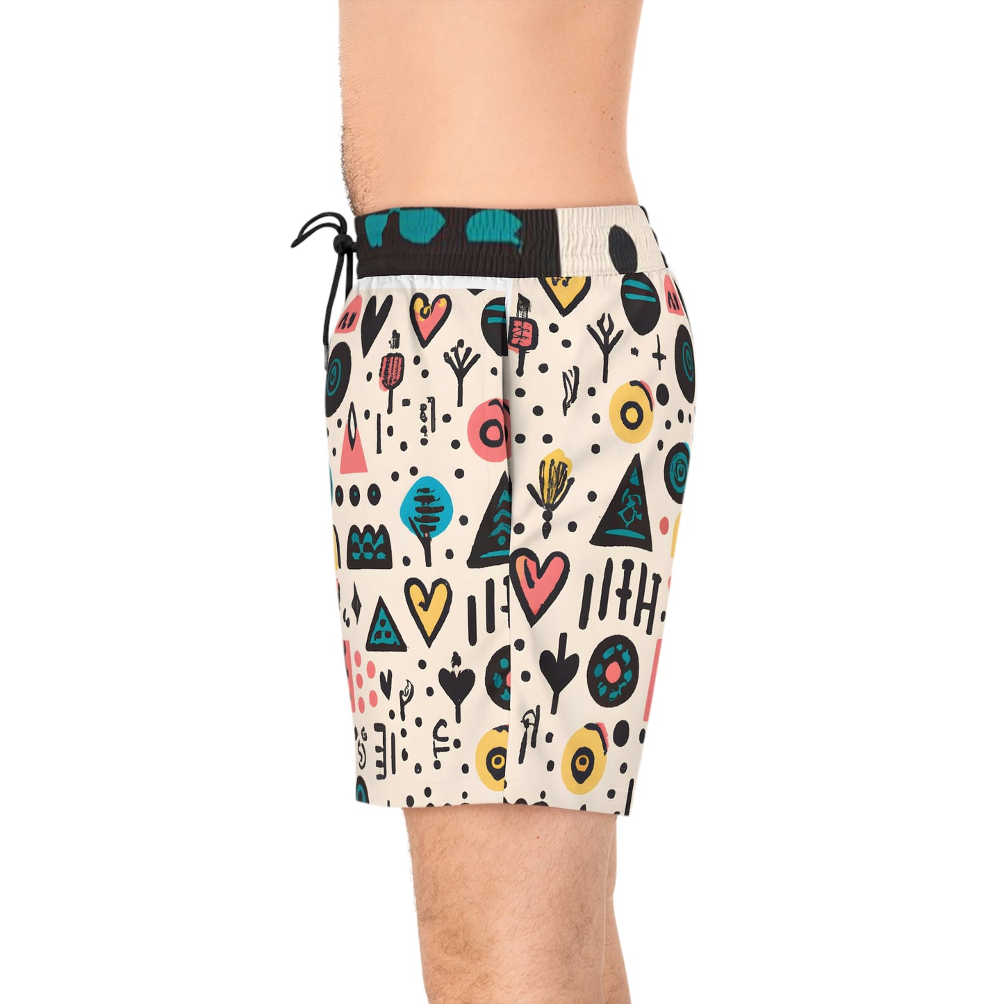 Gestura Gertrude - Men's Mid-Length Swim Shorts