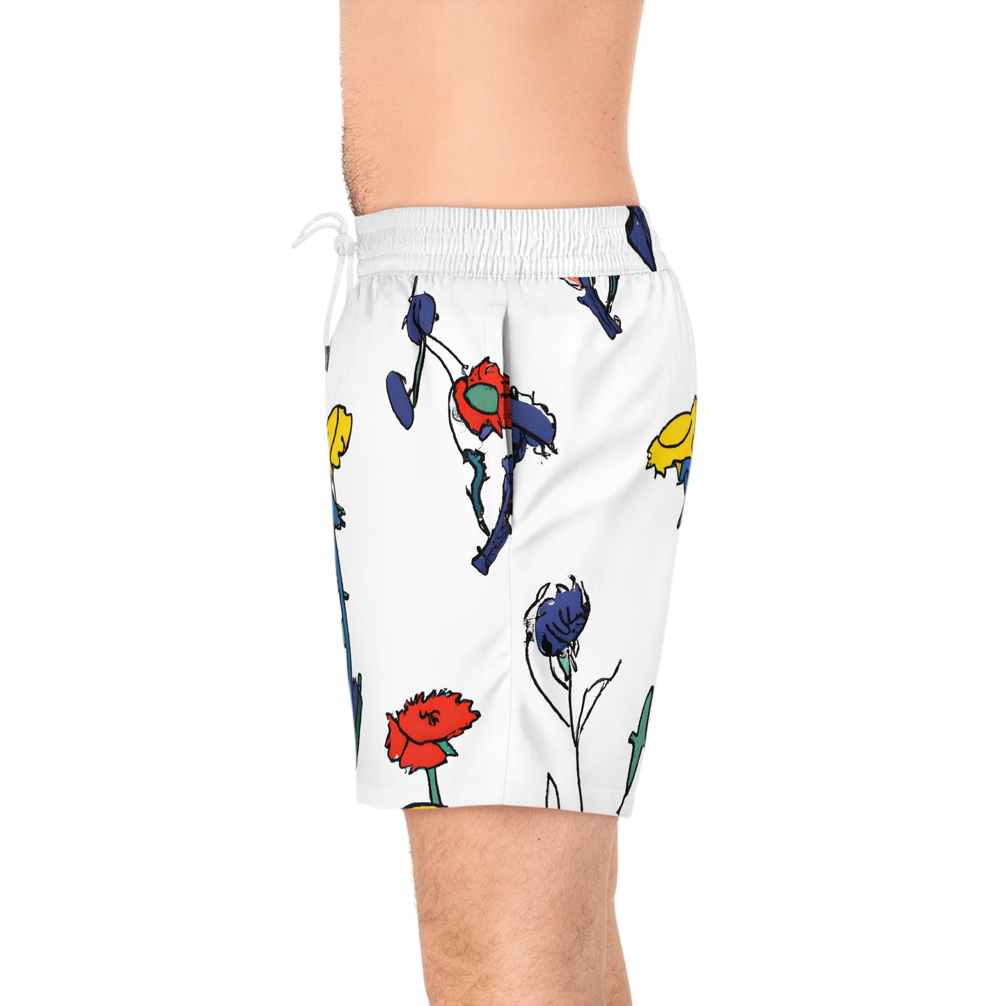 Planda Ruby - Men's Mid-Length Swim Shorts