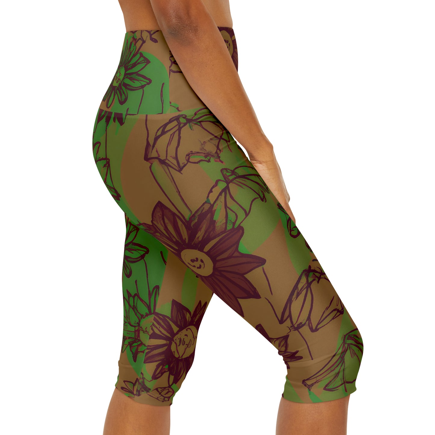 Planda Larry - Yoga Capri Leggings
