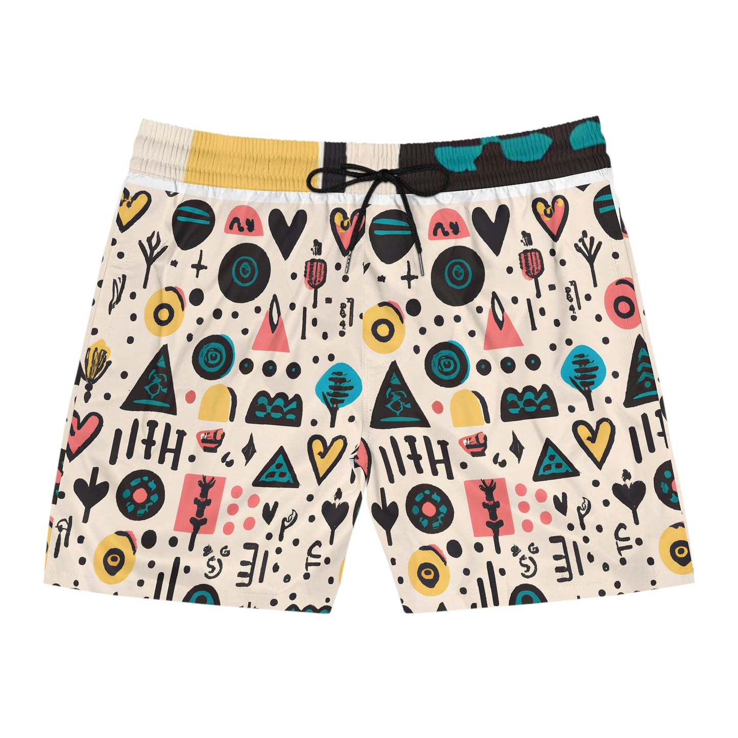 Gestura Gertrude - Men's Mid-Length Swim Shorts