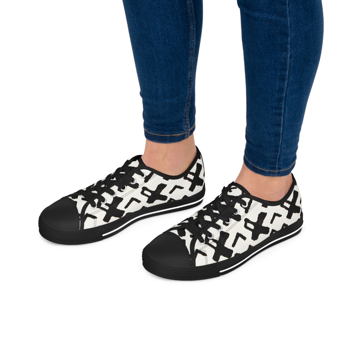 Cion Ethelbert - Women's Low-Top Sneakers