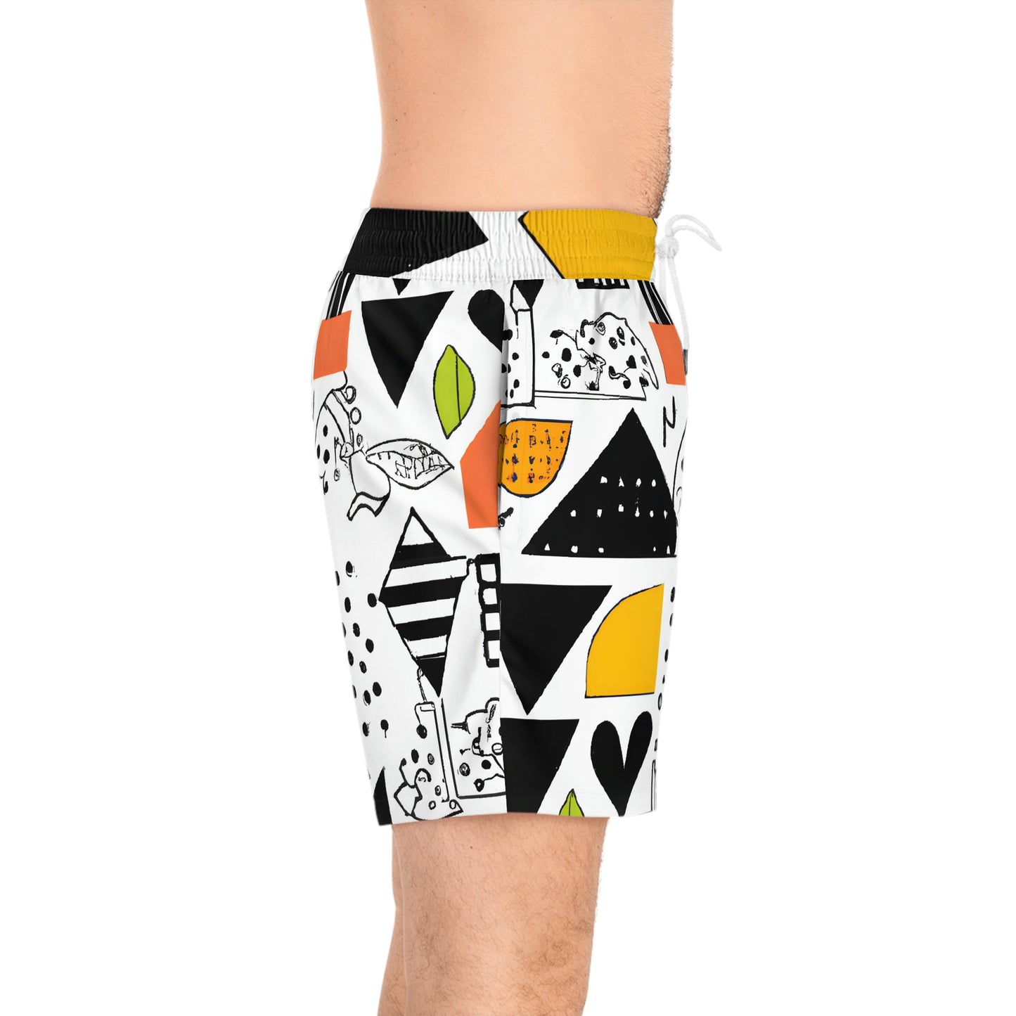 Gestura Katan - Men's Mid-Length Swim Shorts