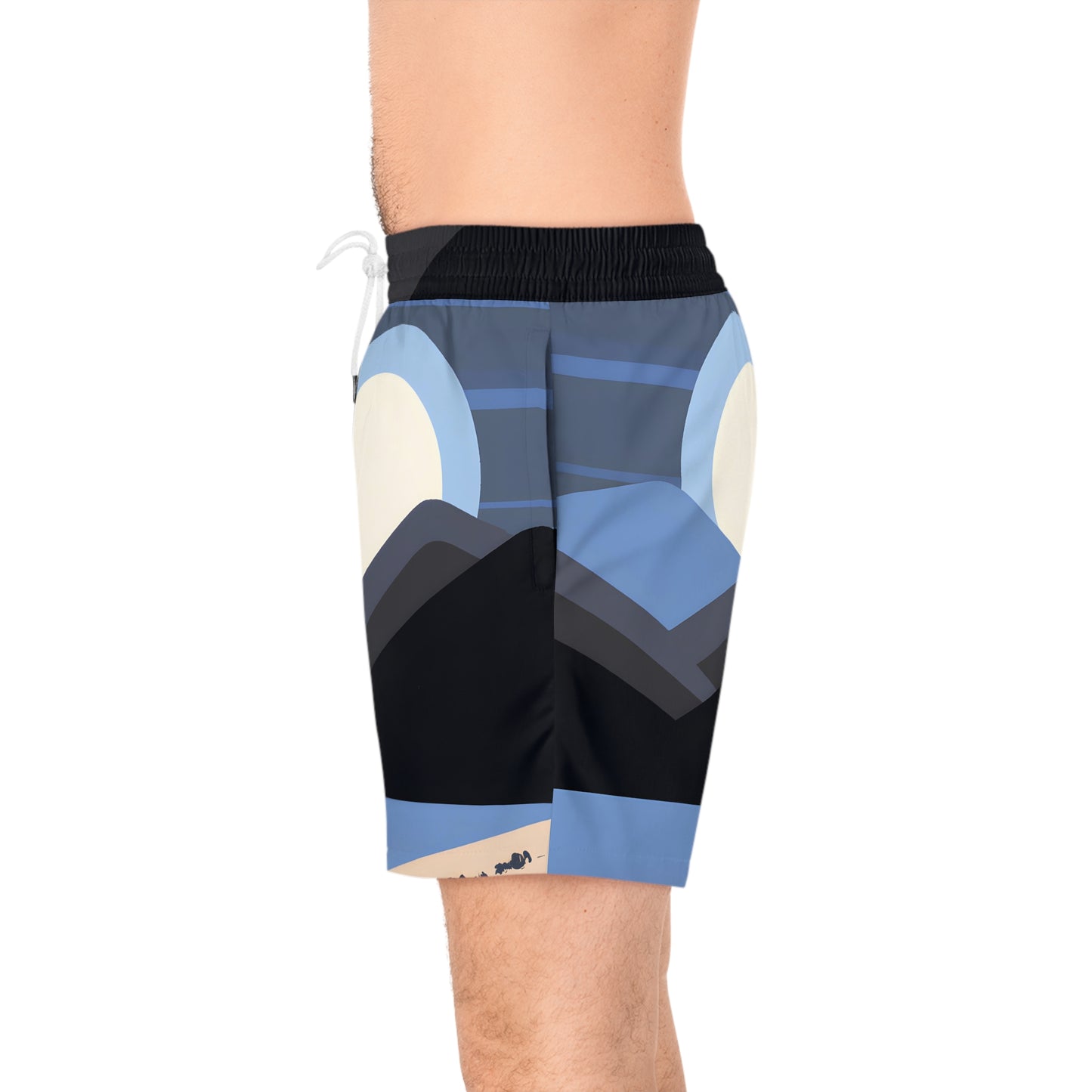 Gestura Ruby - Men's Mid-Length Swim Shorts