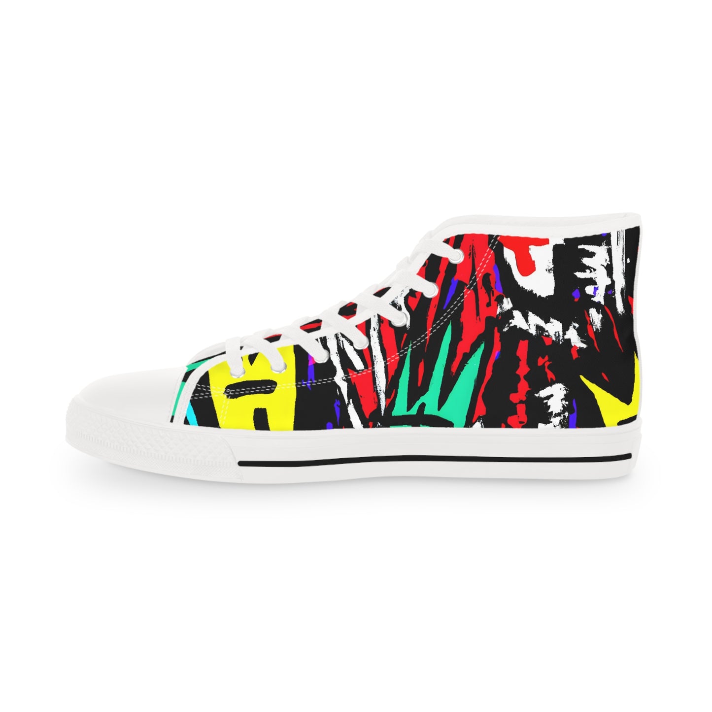 Munie June - Men's High-Top Sneakers