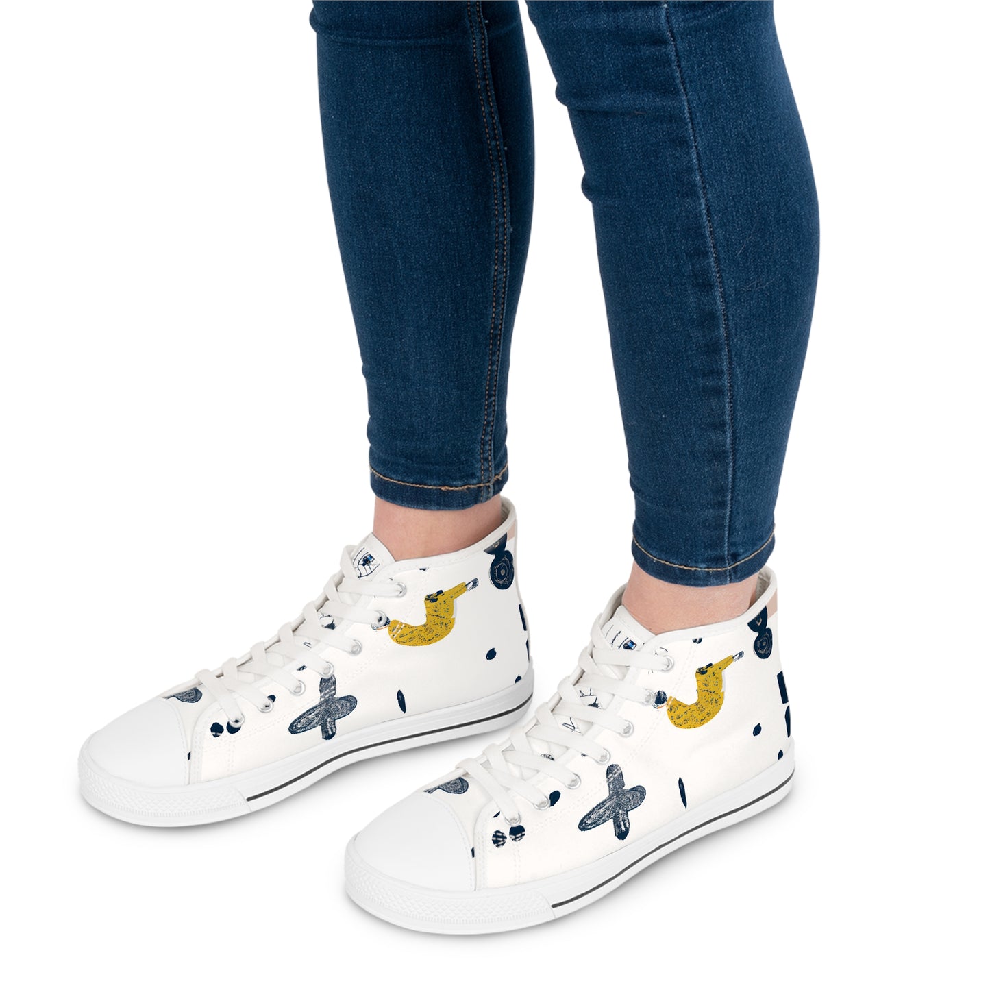 Gestura Winston - Women's High-Top Sneakers