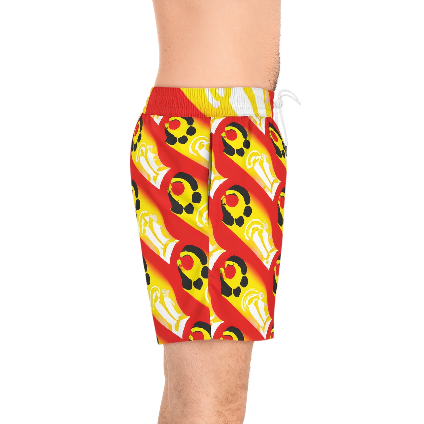 Metriqué Irene - Men's Mid-Length Swim Shorts