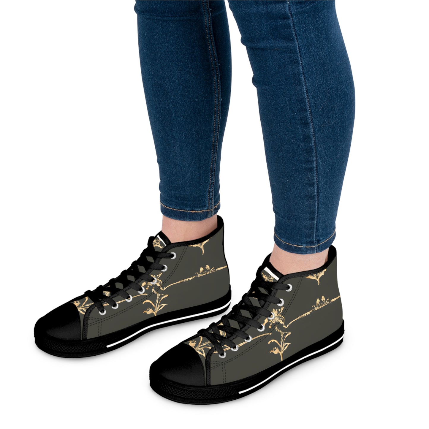 Iristo Shirley - Women's High-Top Sneakers