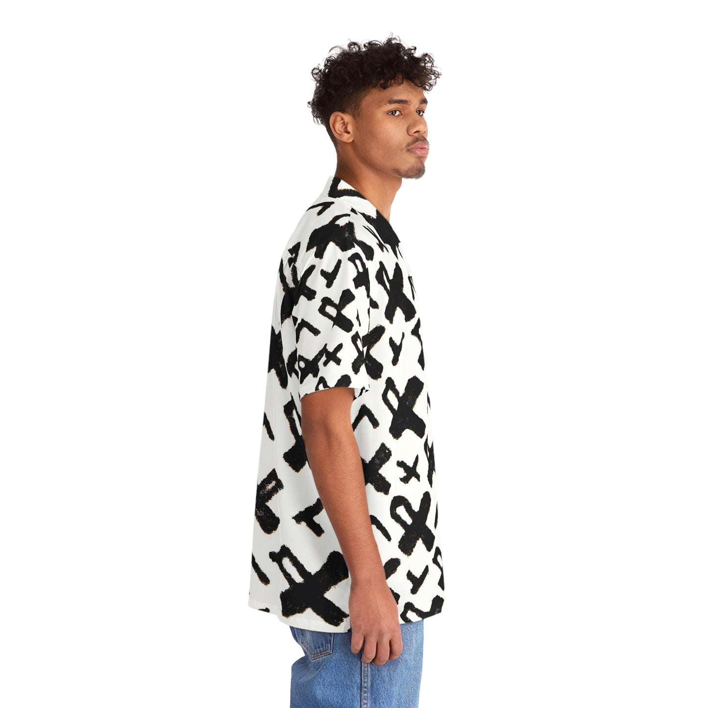 Cion Ethelbert - Men's Button-Down Short-Sleeve