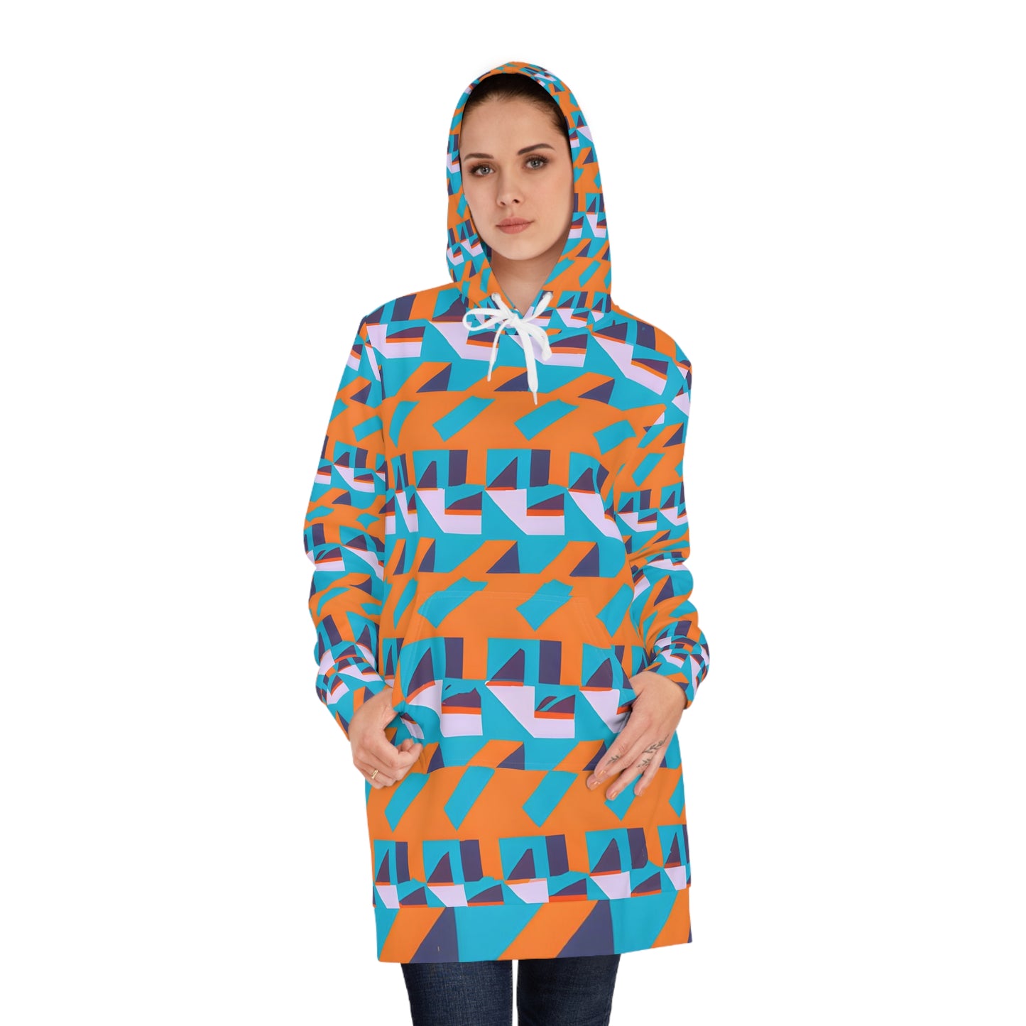 Metriqué Nellie - Women's Hoodie Dress