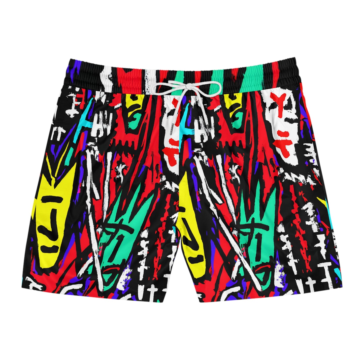 Munie June - Men's Mid-Length Swim Shorts