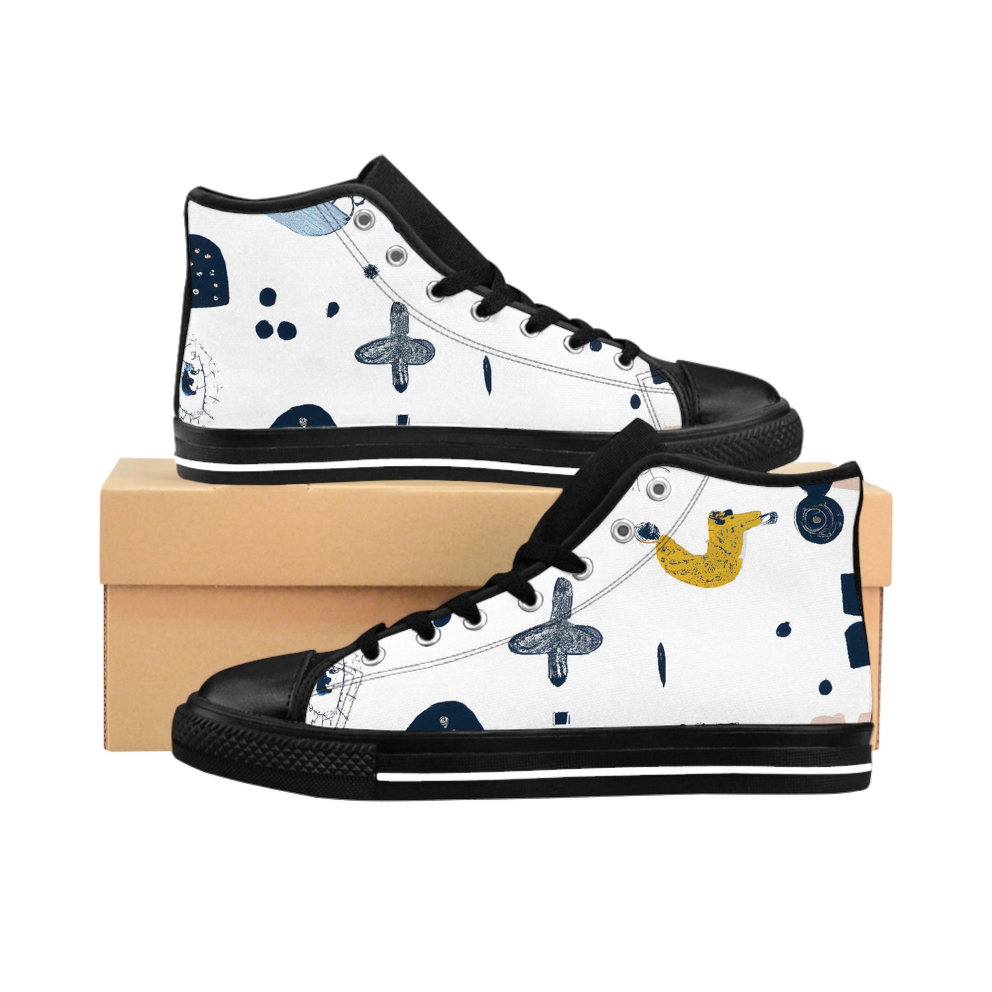 Gestura Winston - Women's Classic HIgh-Top Sneakers