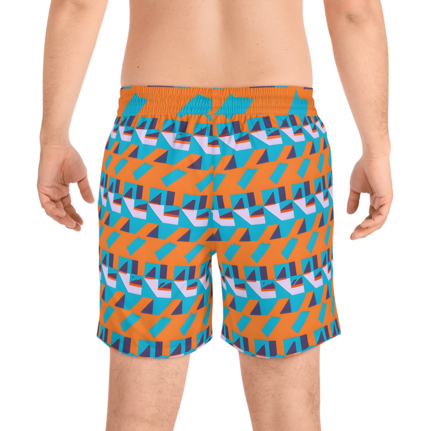 Metriqué Nellie - Men's Mid-Length Swim Shorts