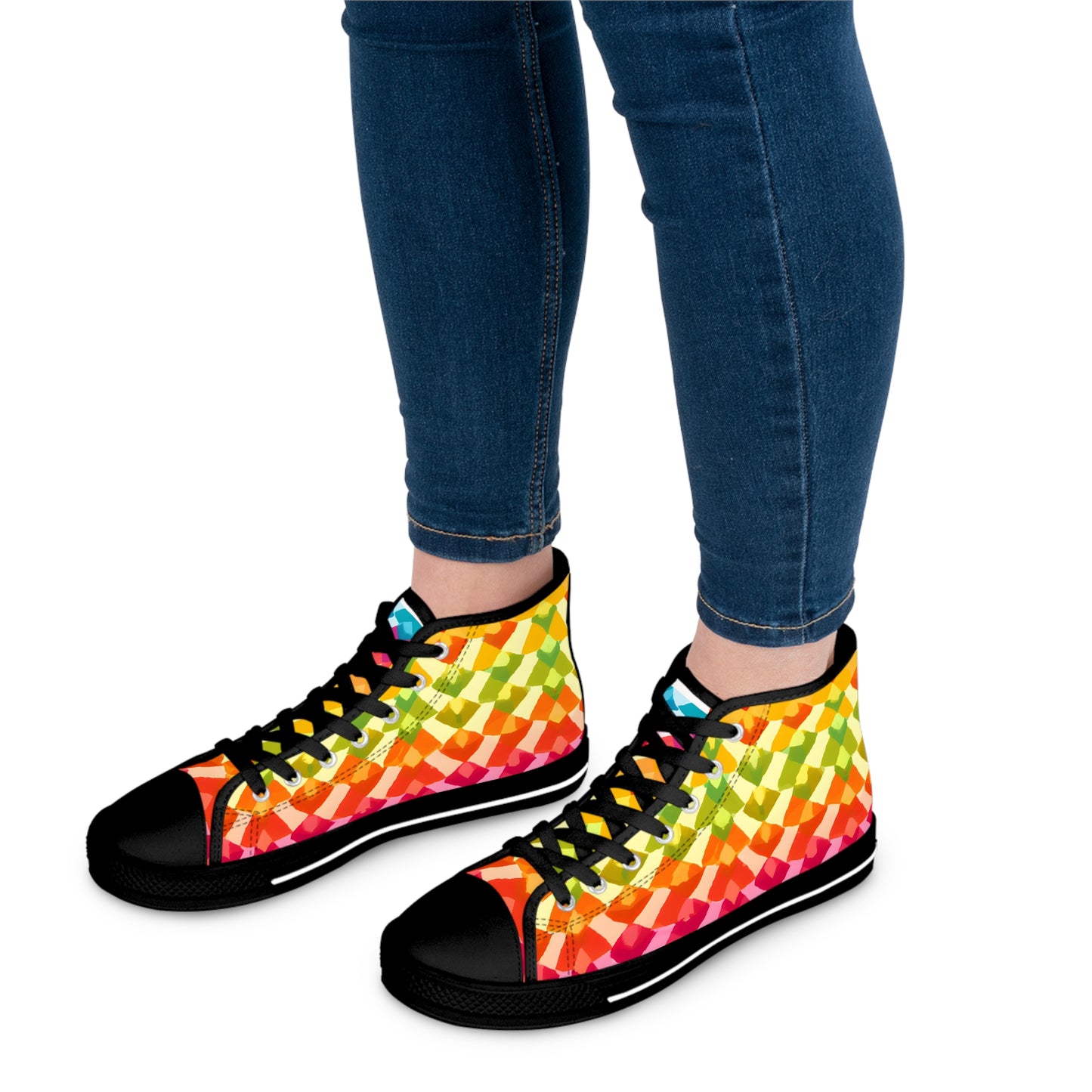 Standa Lorraine - Women's High-Top Sneakers
