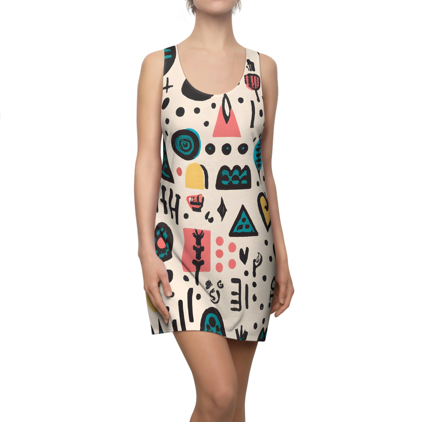 Gestura Gertrude - Women's Cut & Sew Racerback Dress