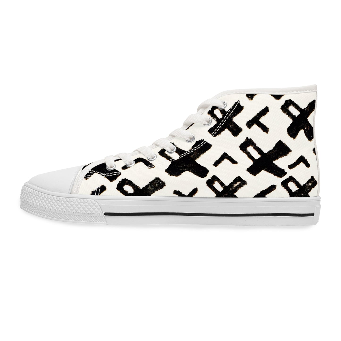 Cion Ethelbert - Women's High-Top Sneakers