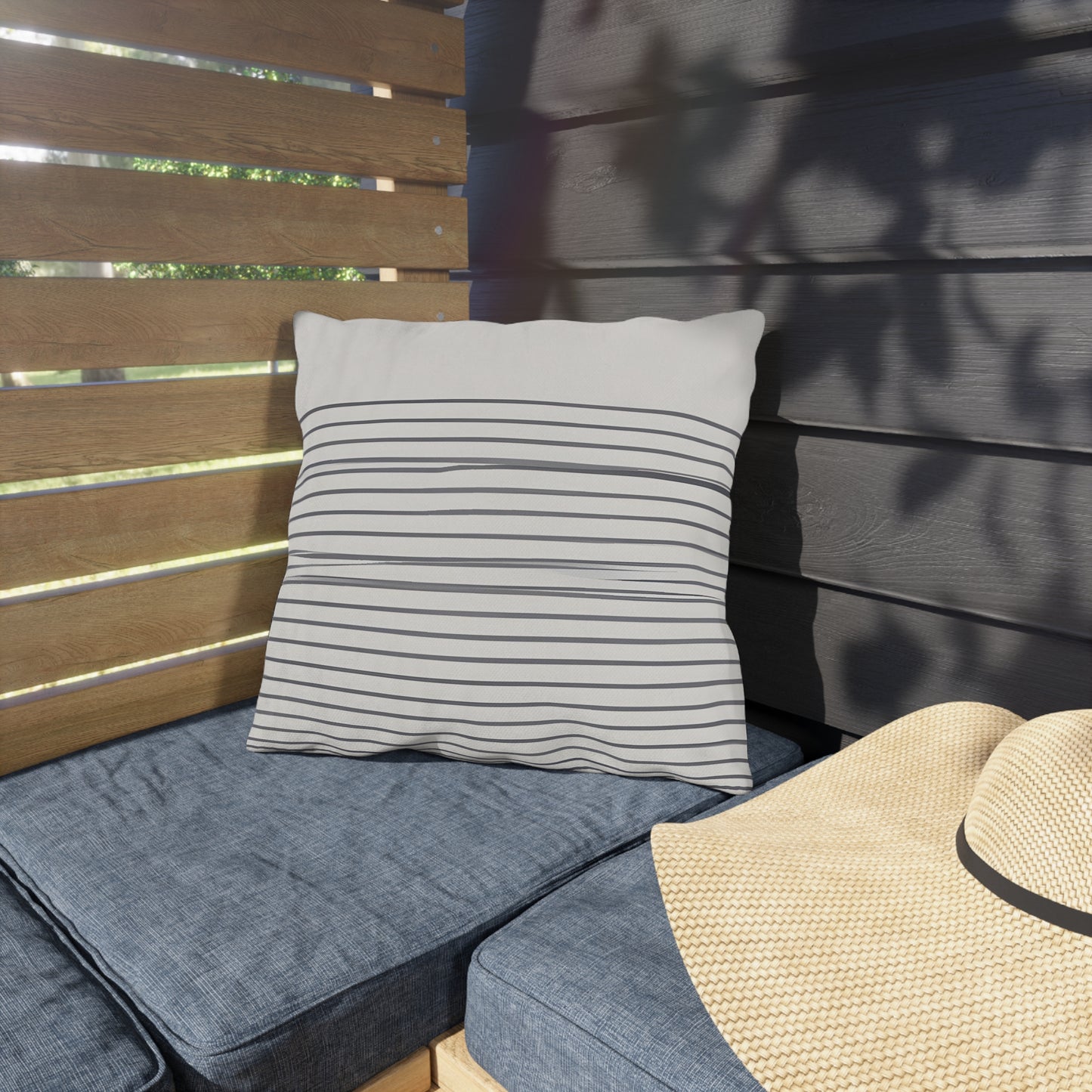Lino Winifred - Outdoor Art Pillow