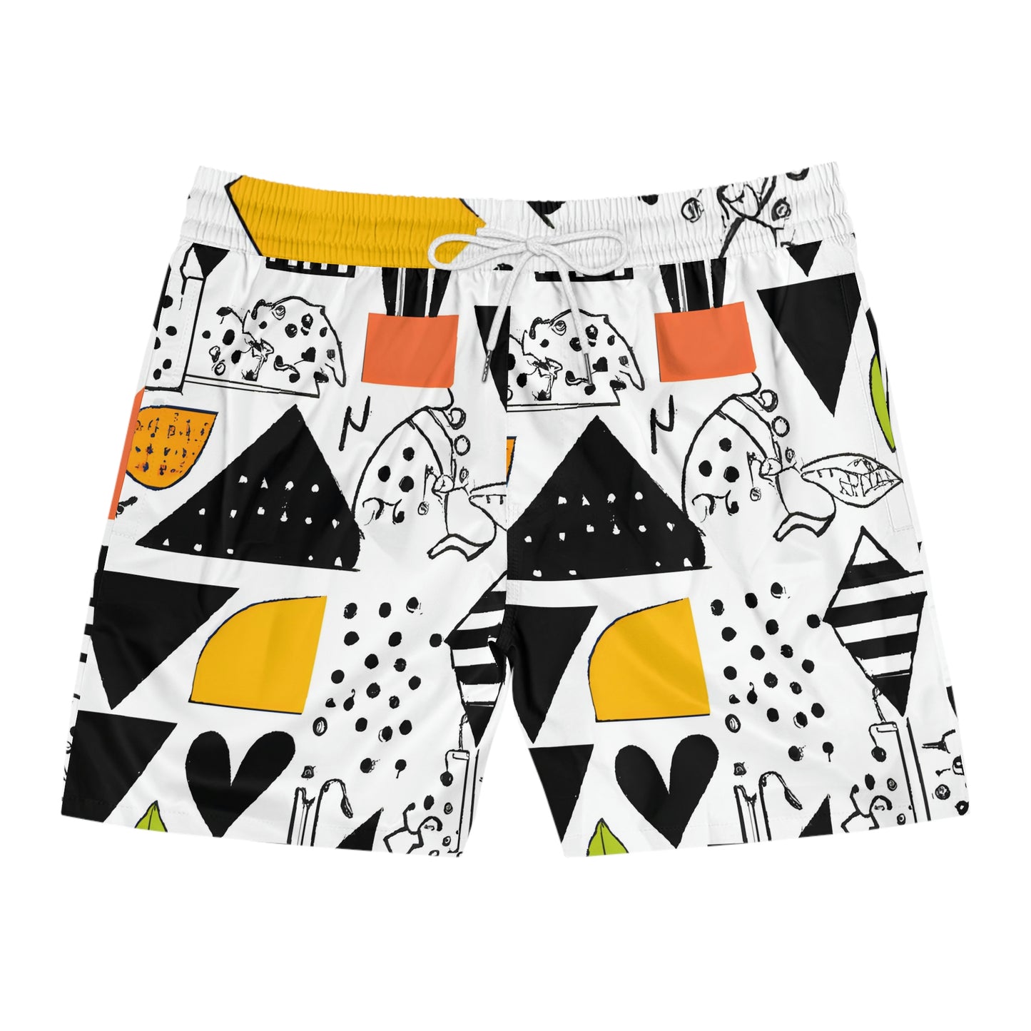 Gestura Katan - Men's Mid-Length Swim Shorts