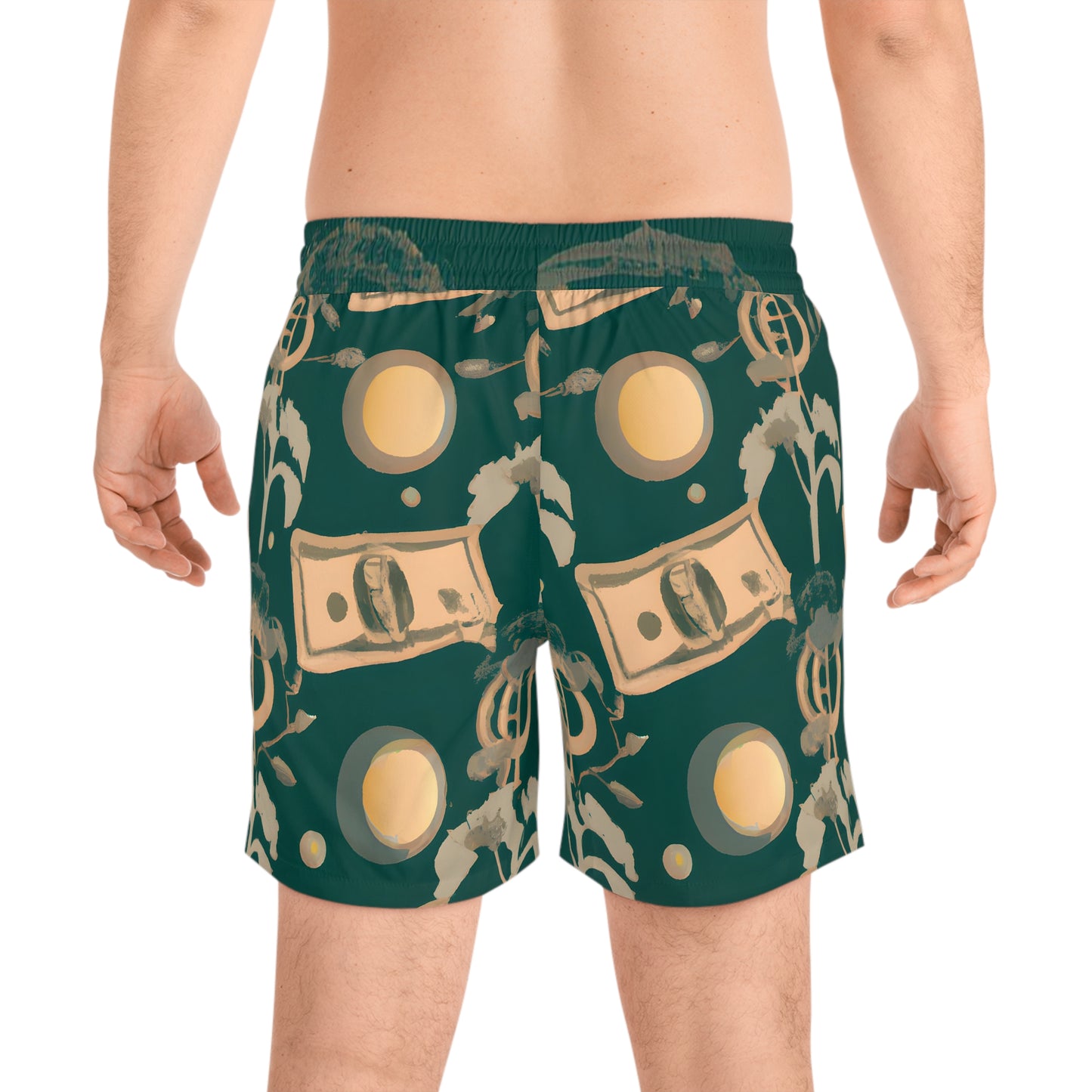 Iristo Sylvia. - Men's Mid-Length Swim Shorts