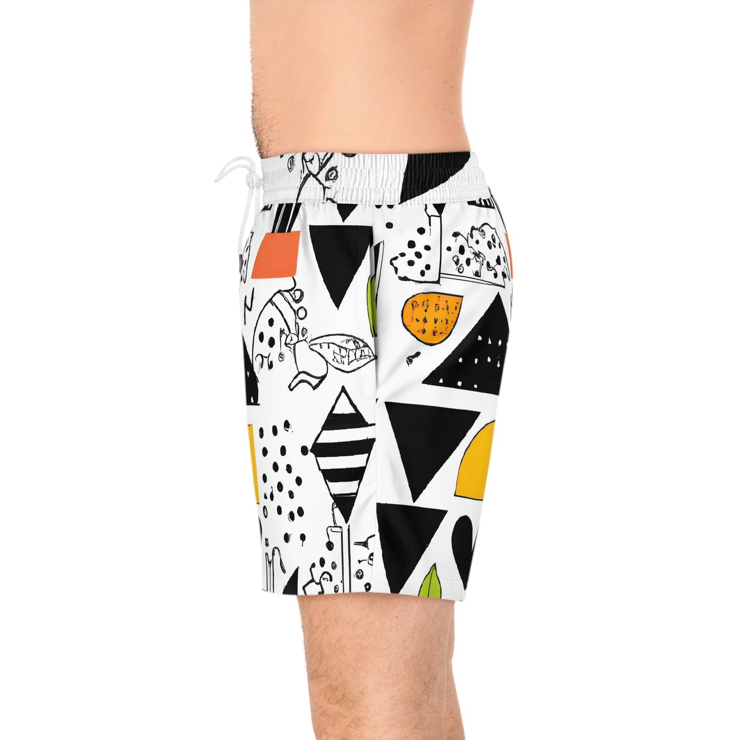Gestura Katan - Men's Mid-Length Swim Shorts