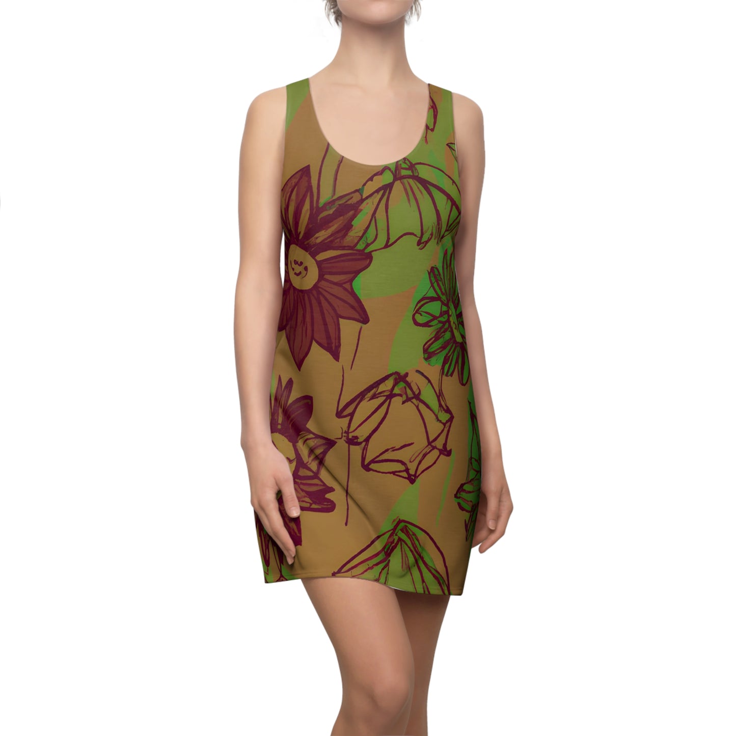 Planda Larry - Women's Racerback Dress