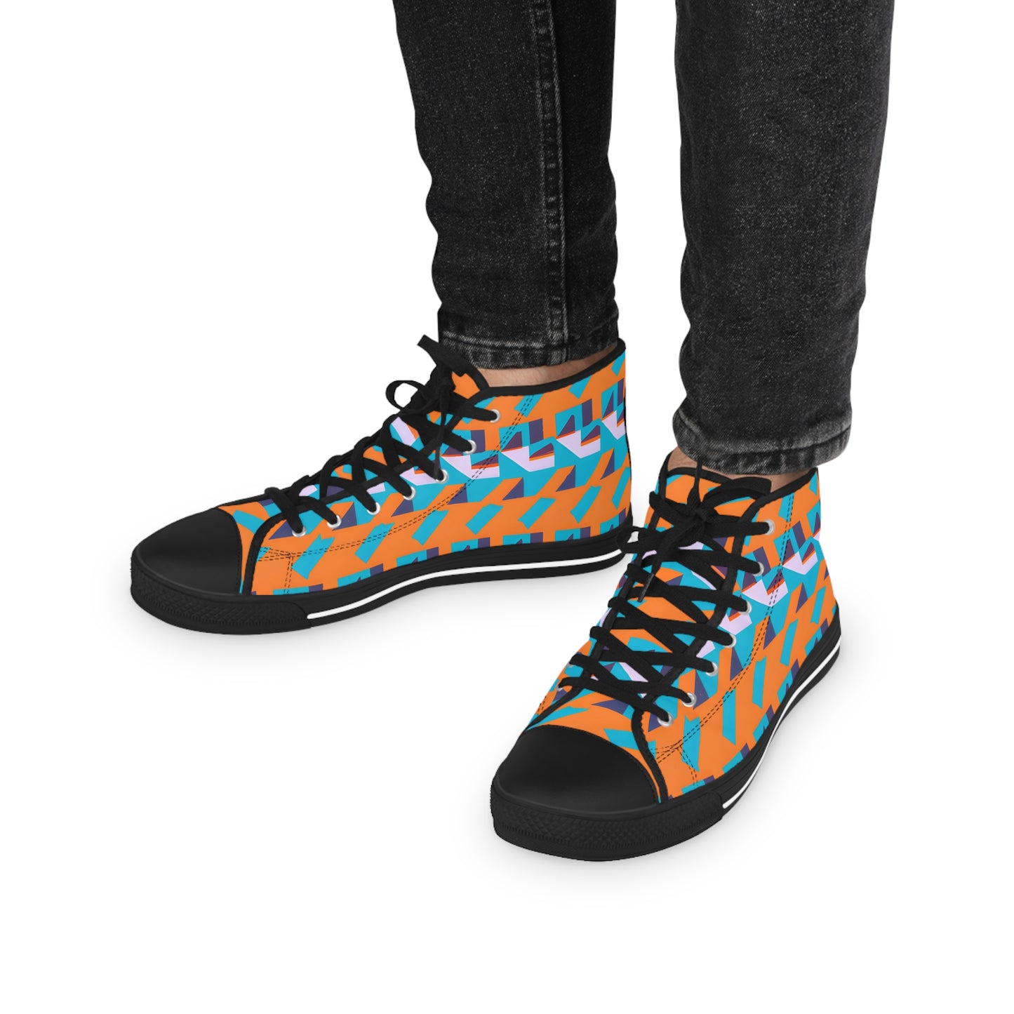 Metriqué Nellie - Men's High-Top Sneakers