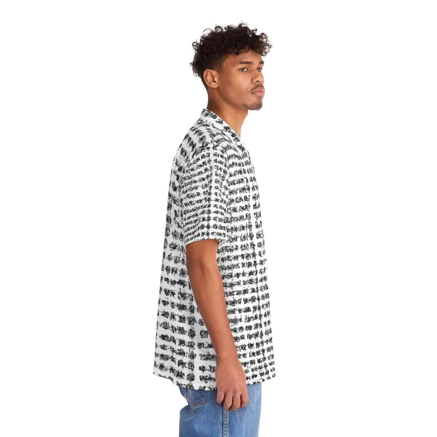 Cion Irene - Men's Button-Down Short-Sleeve