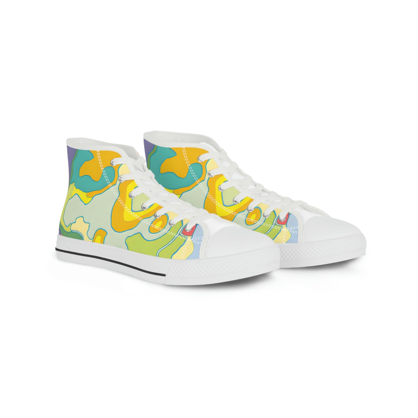 Mitri Myrtle - Men's High-Top Sneakers