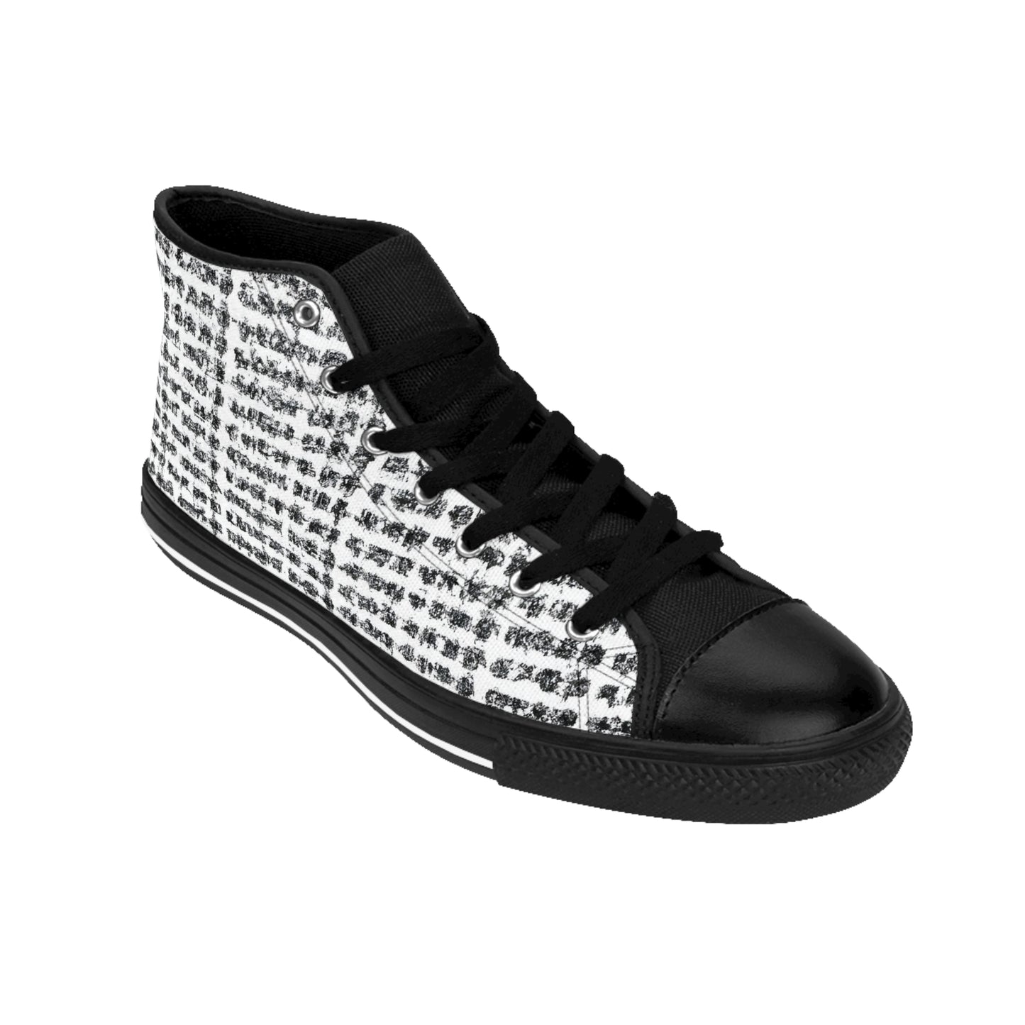 Cion Irene - Women's Classic HIgh-Top Sneakers