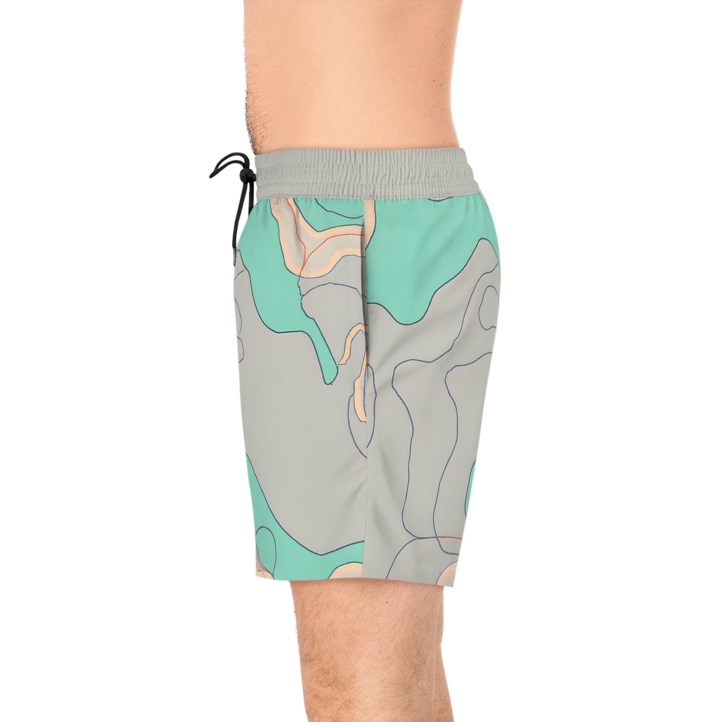 Mitri Joycelyn - Men's Mid-Length Swim Shorts