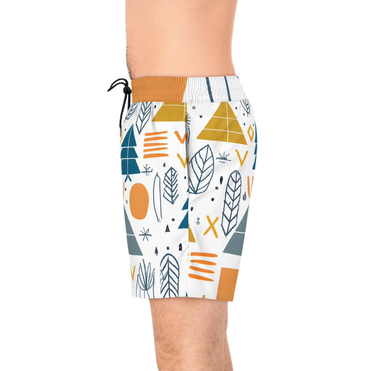 Gestura Lena - Men's Mid-Length Swim Shorts