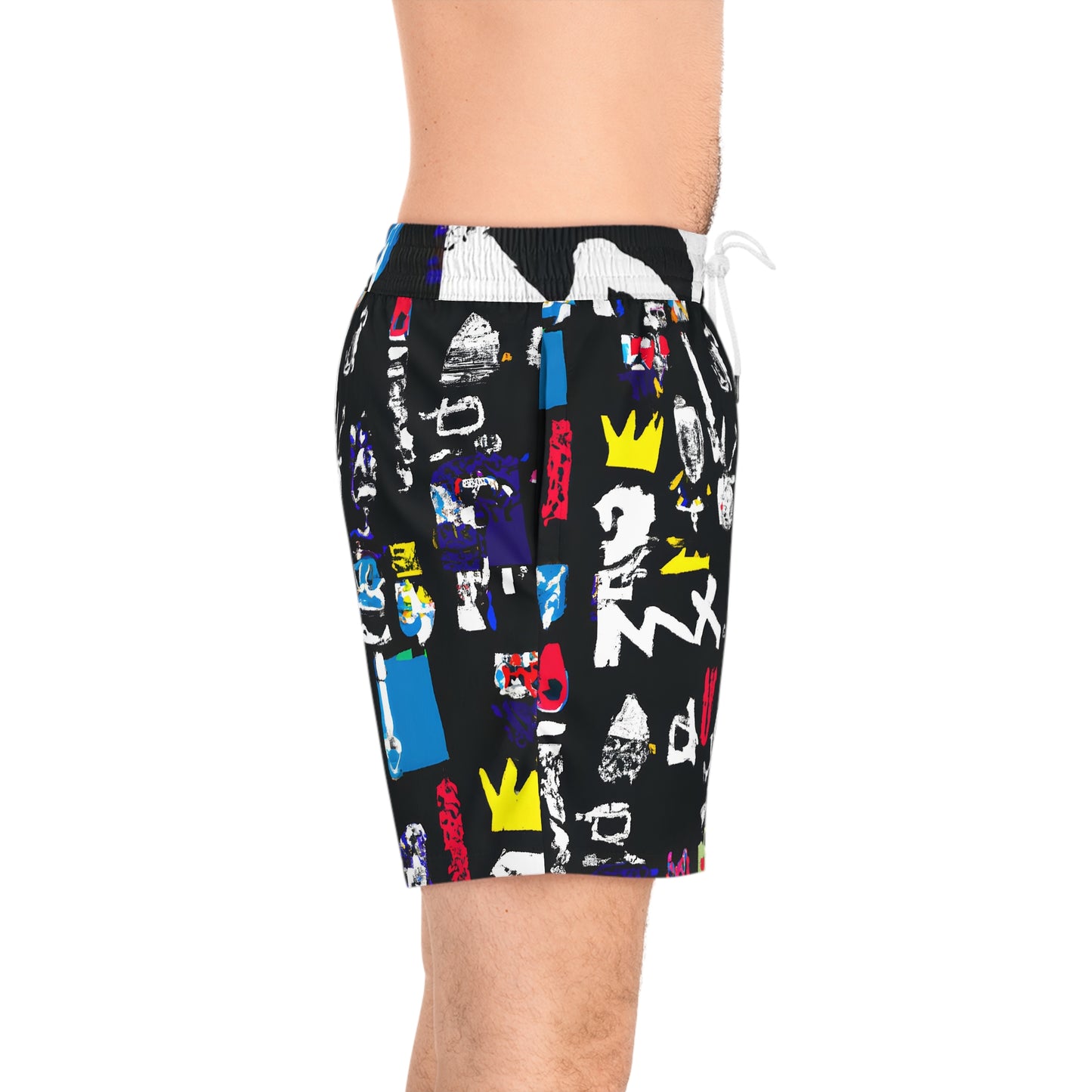 Munie Mildred - Men's Mid-Length Swim Shorts