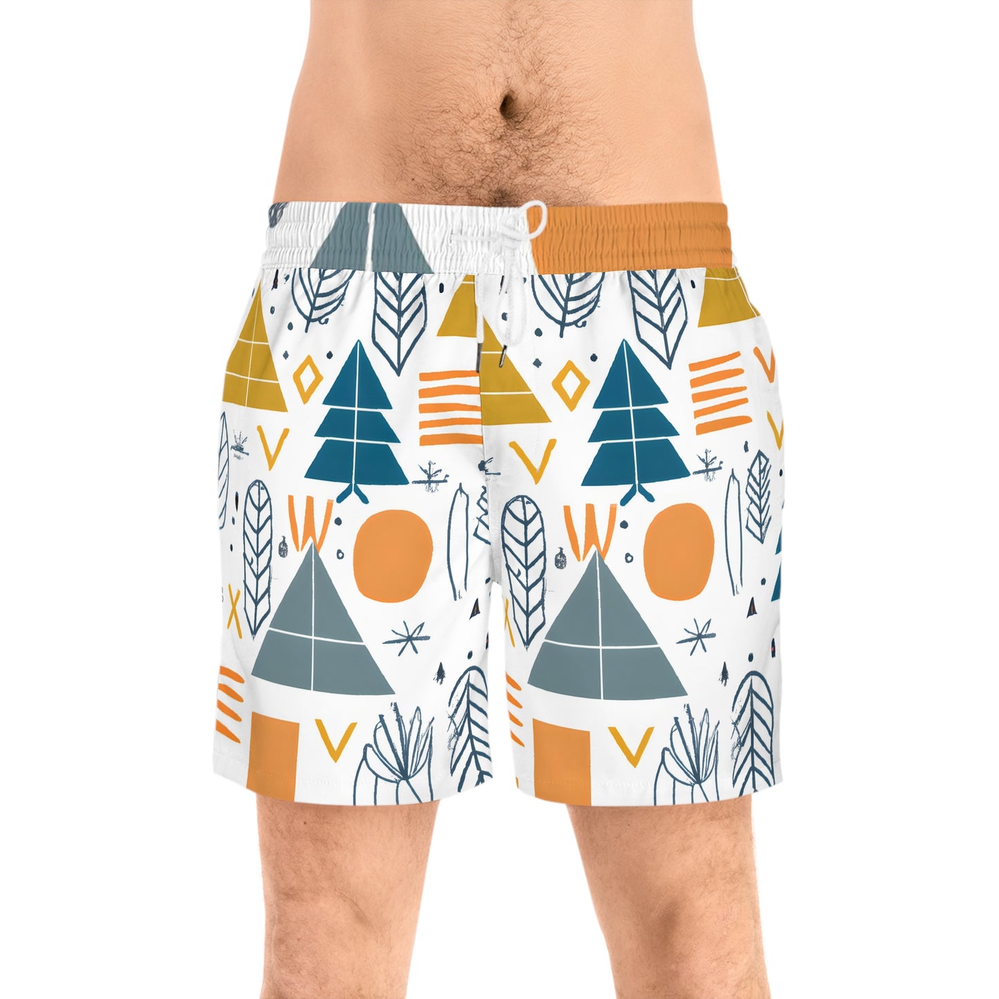 Gestura Lena - Men's Mid-Length Swim Shorts