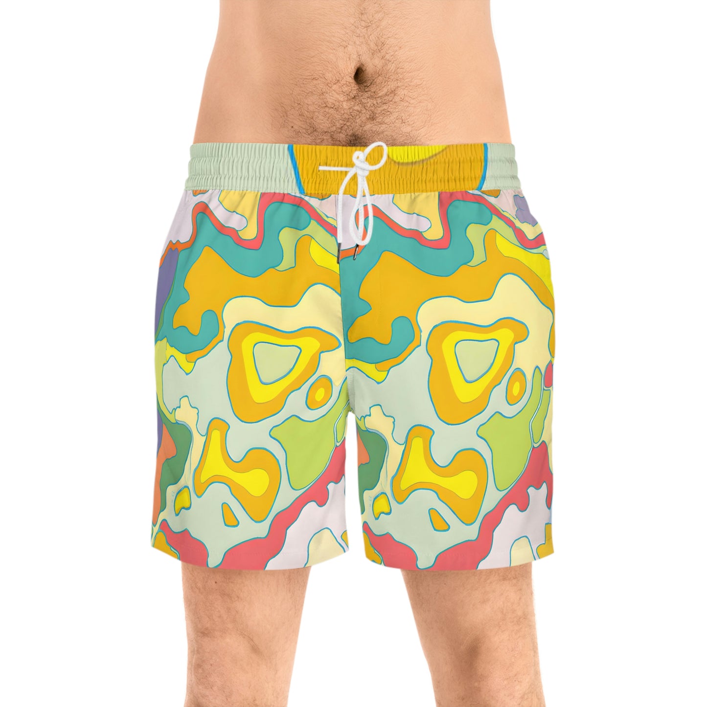 Mitri Myrtle - Men's Mid-Length Swim Shorts