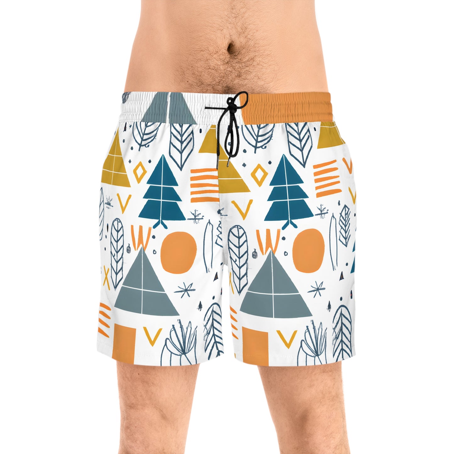 Gestura Lena - Men's Mid-Length Swim Shorts