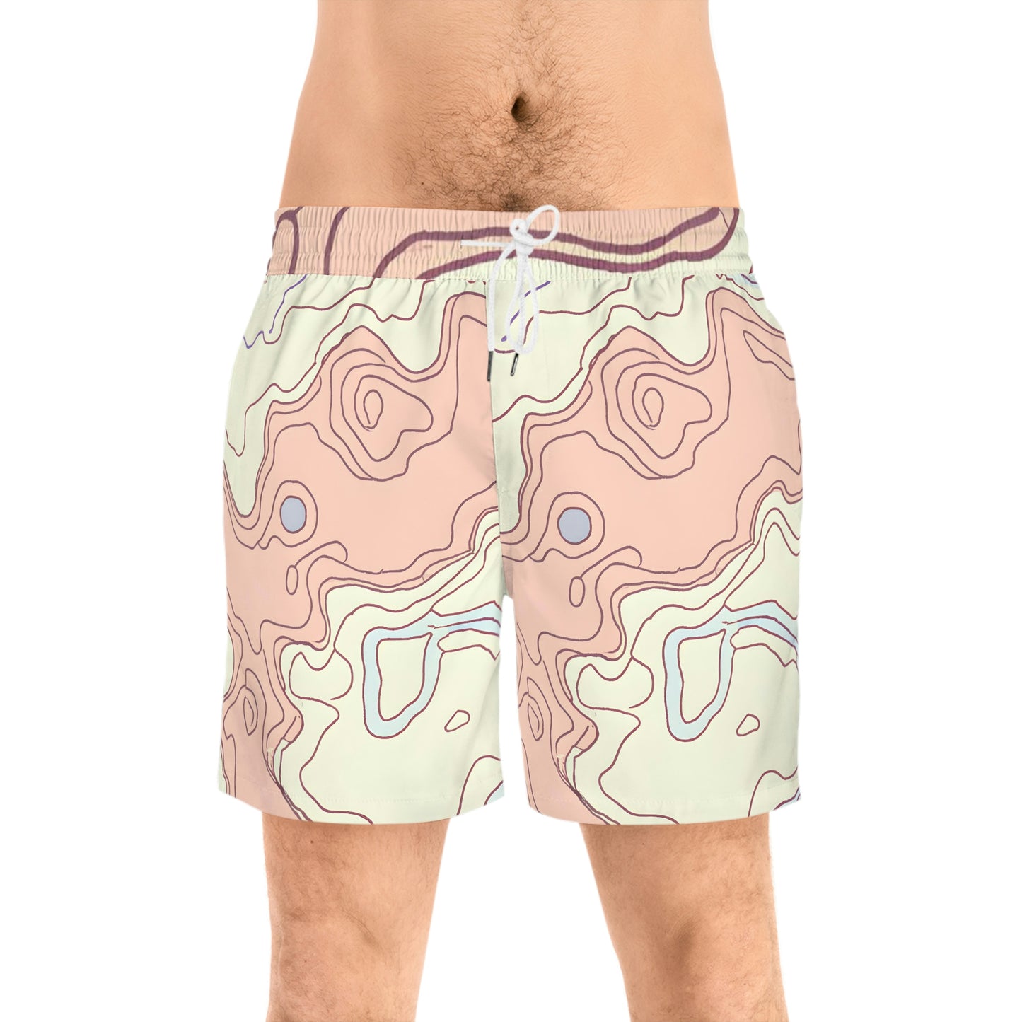 Mitri Frankie - Men's Mid-Length Swim Shorts