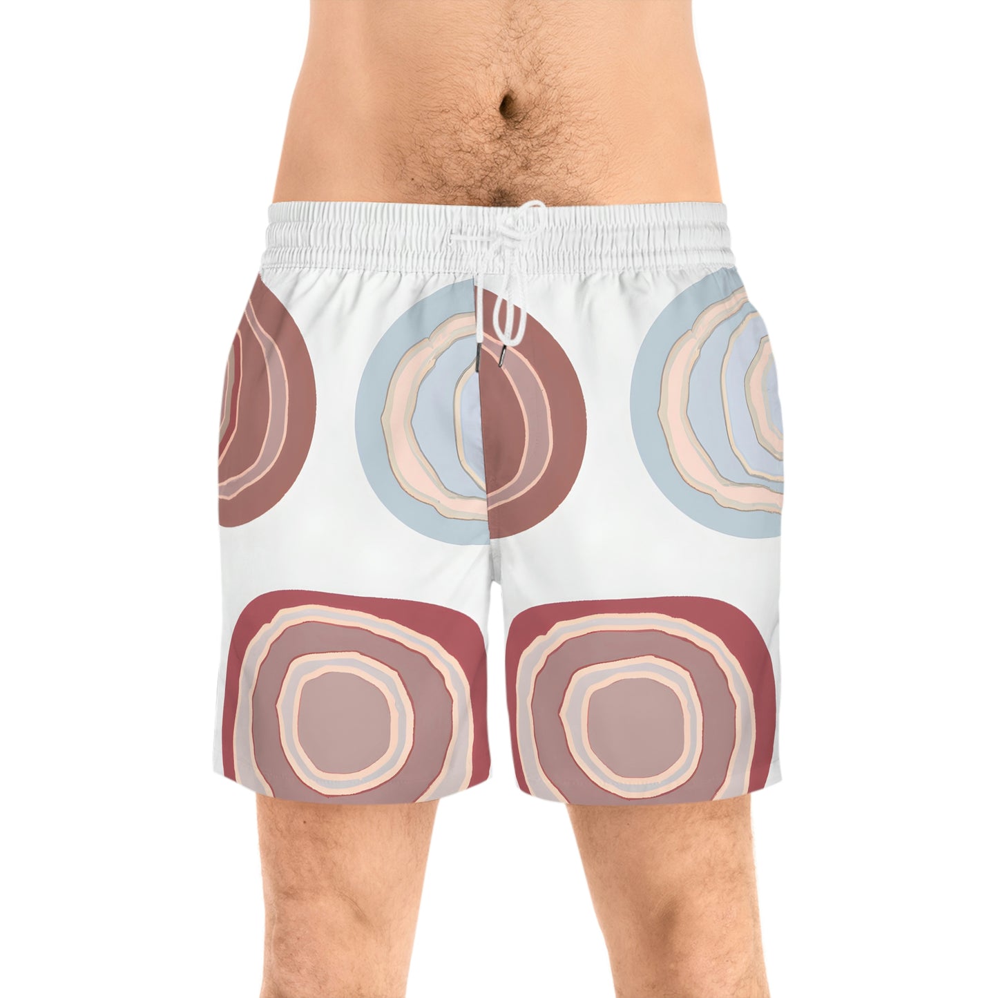 Mitri Haroldine - Men's Mid-Length Swim Shorts