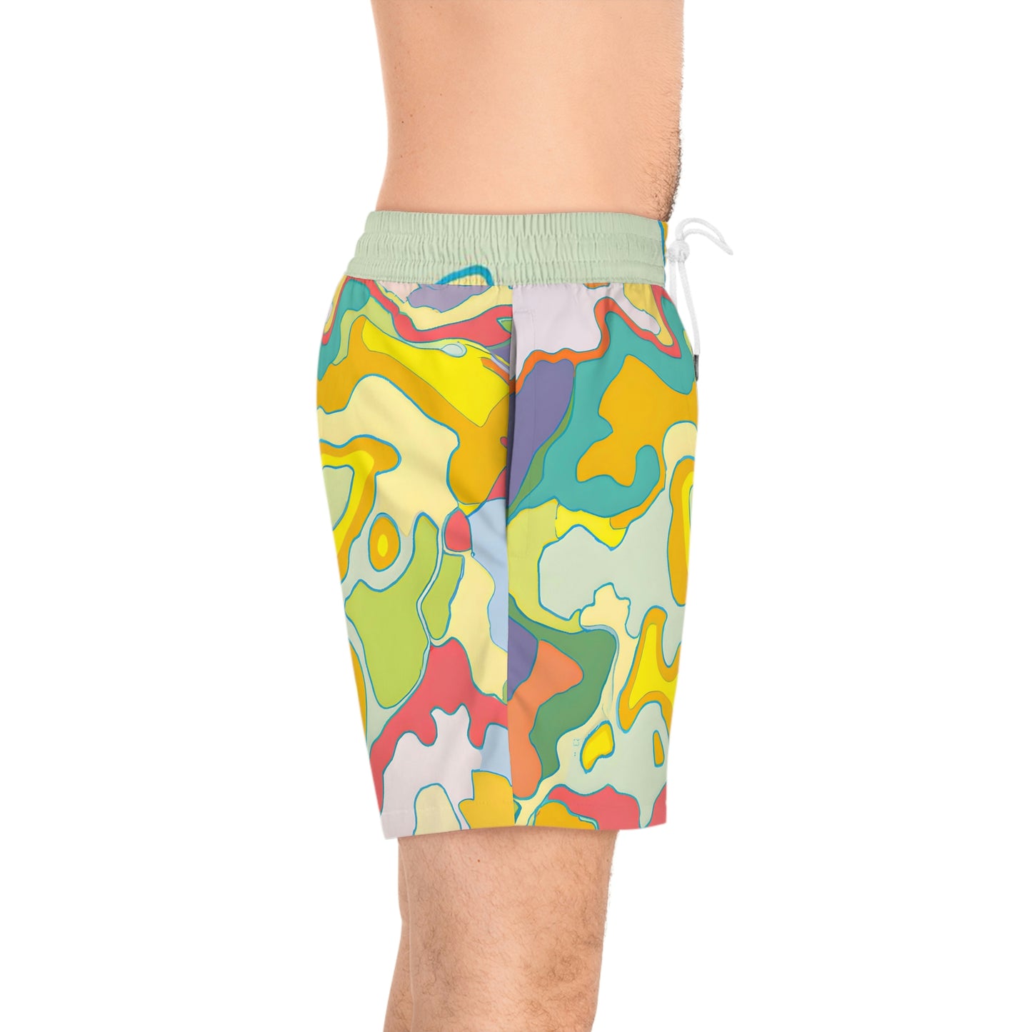 Mitri Myrtle - Men's Mid-Length Swim Shorts