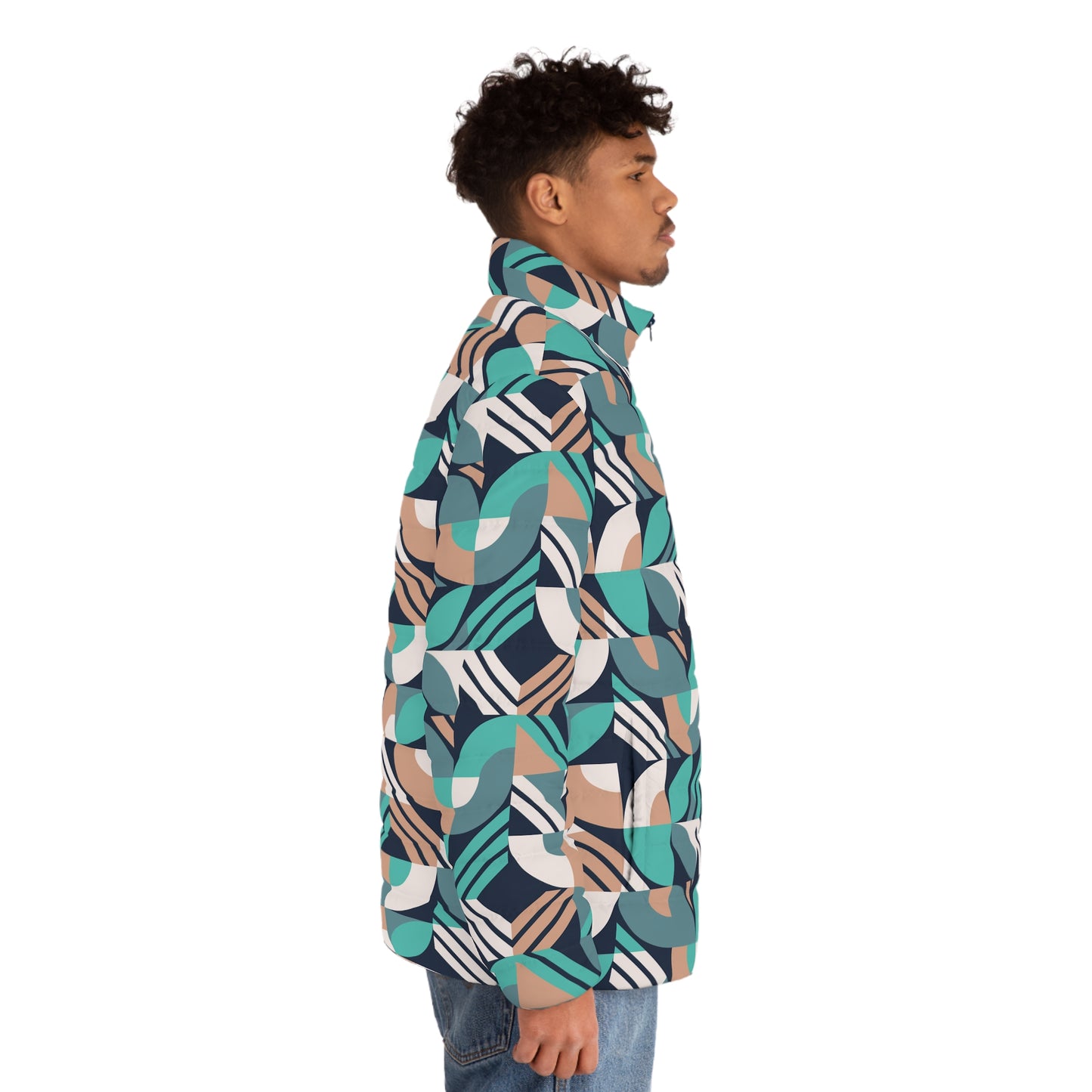 Metriqué Thandie - Men's Puffer Jacket