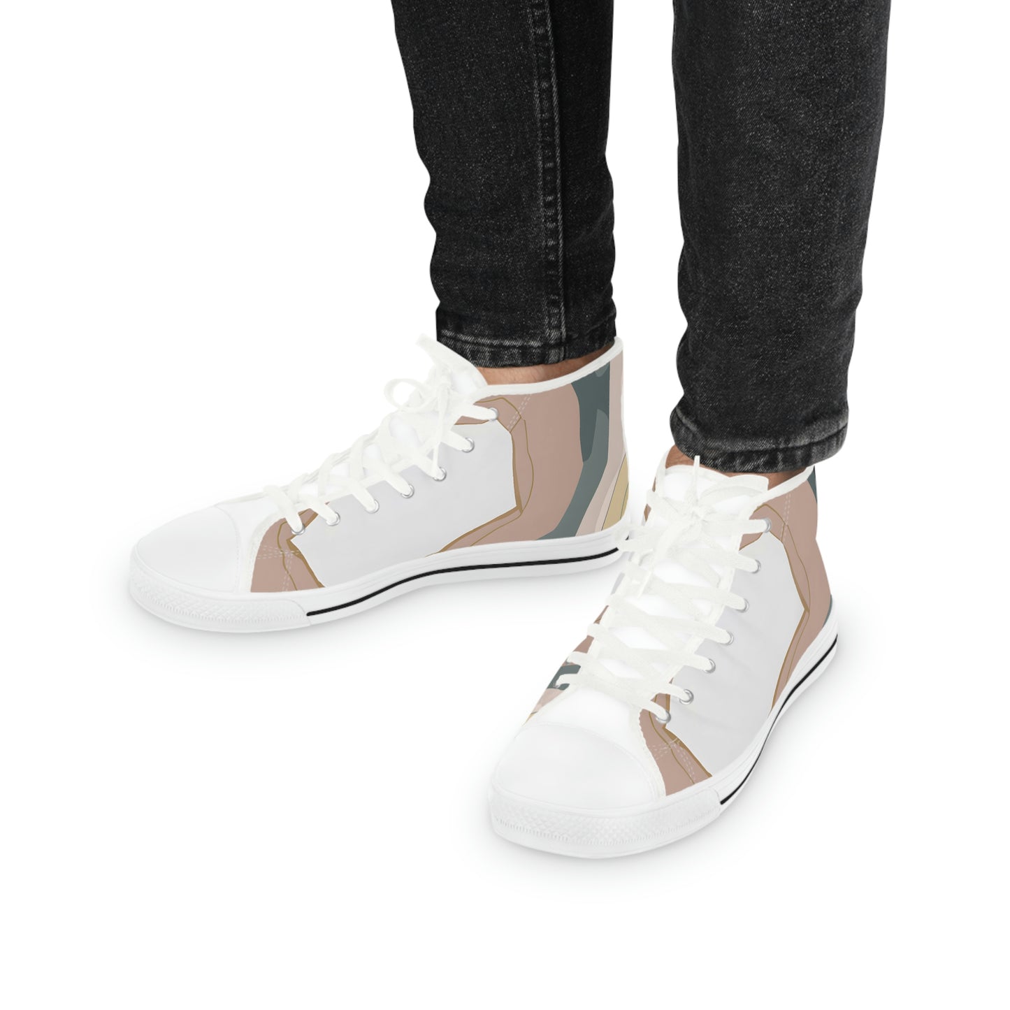 Mitri Irene - Men's High-Top Sneakers