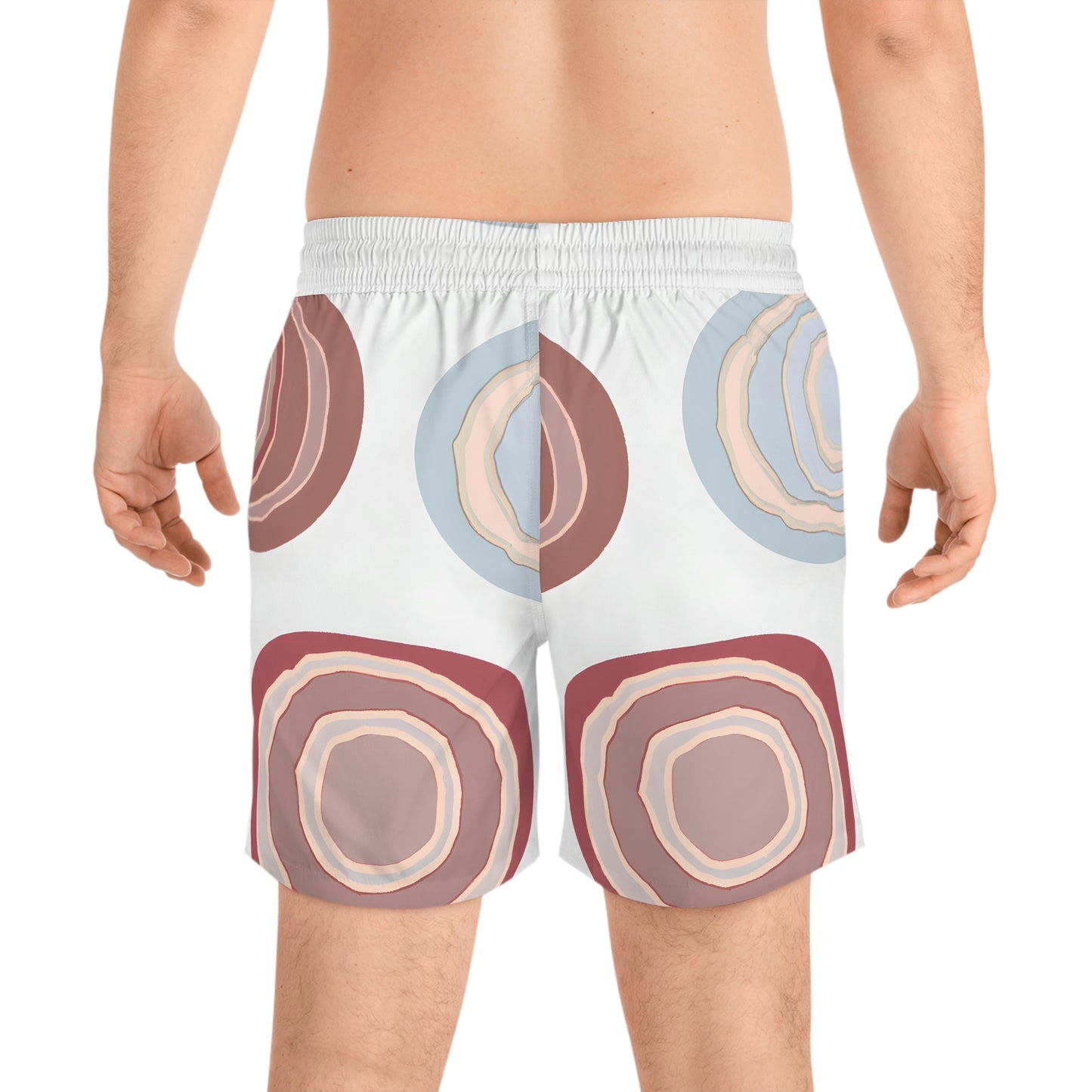 Mitri Haroldine - Men's Mid-Length Swim Shorts