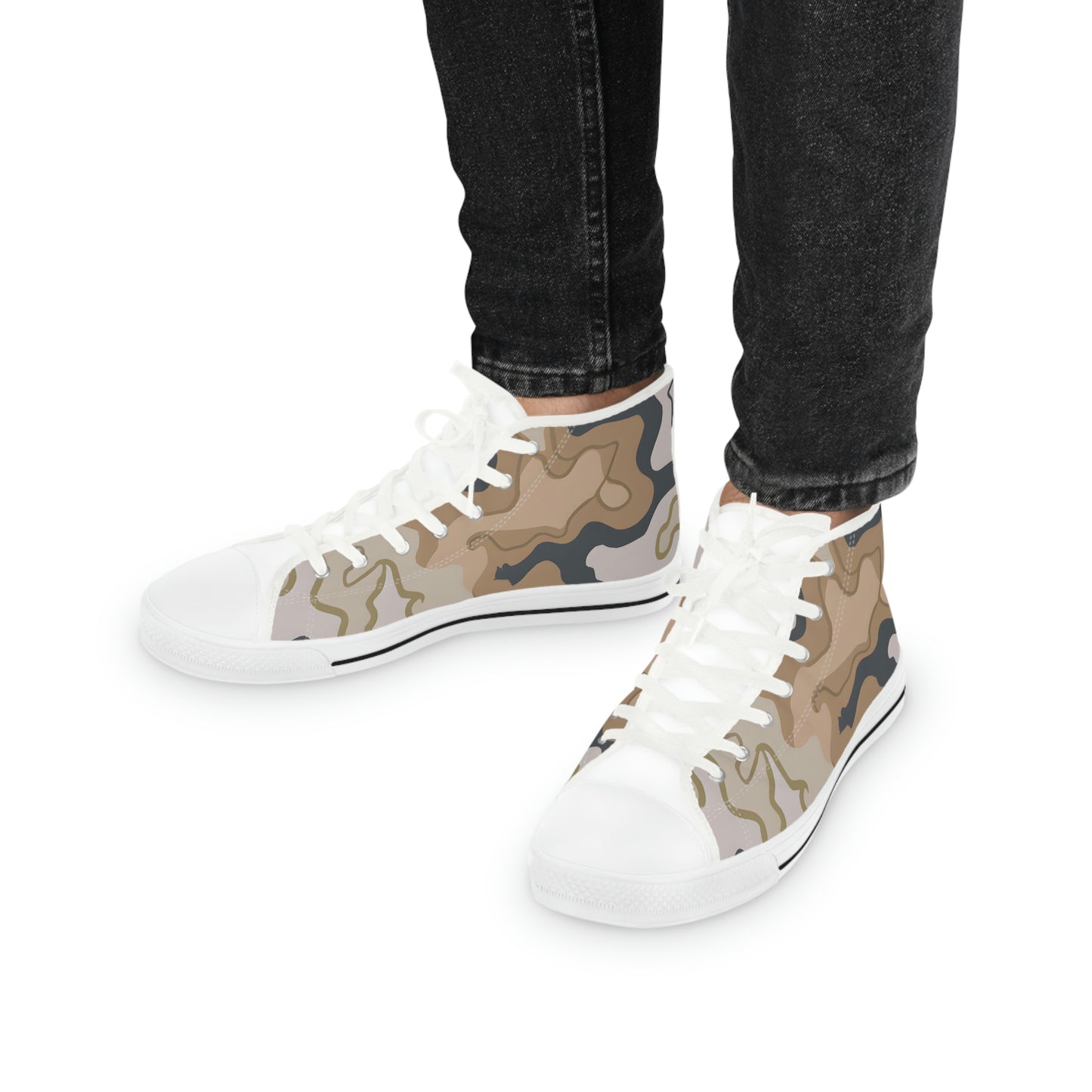 Mitri Elsie - Men's High-Top Sneakers