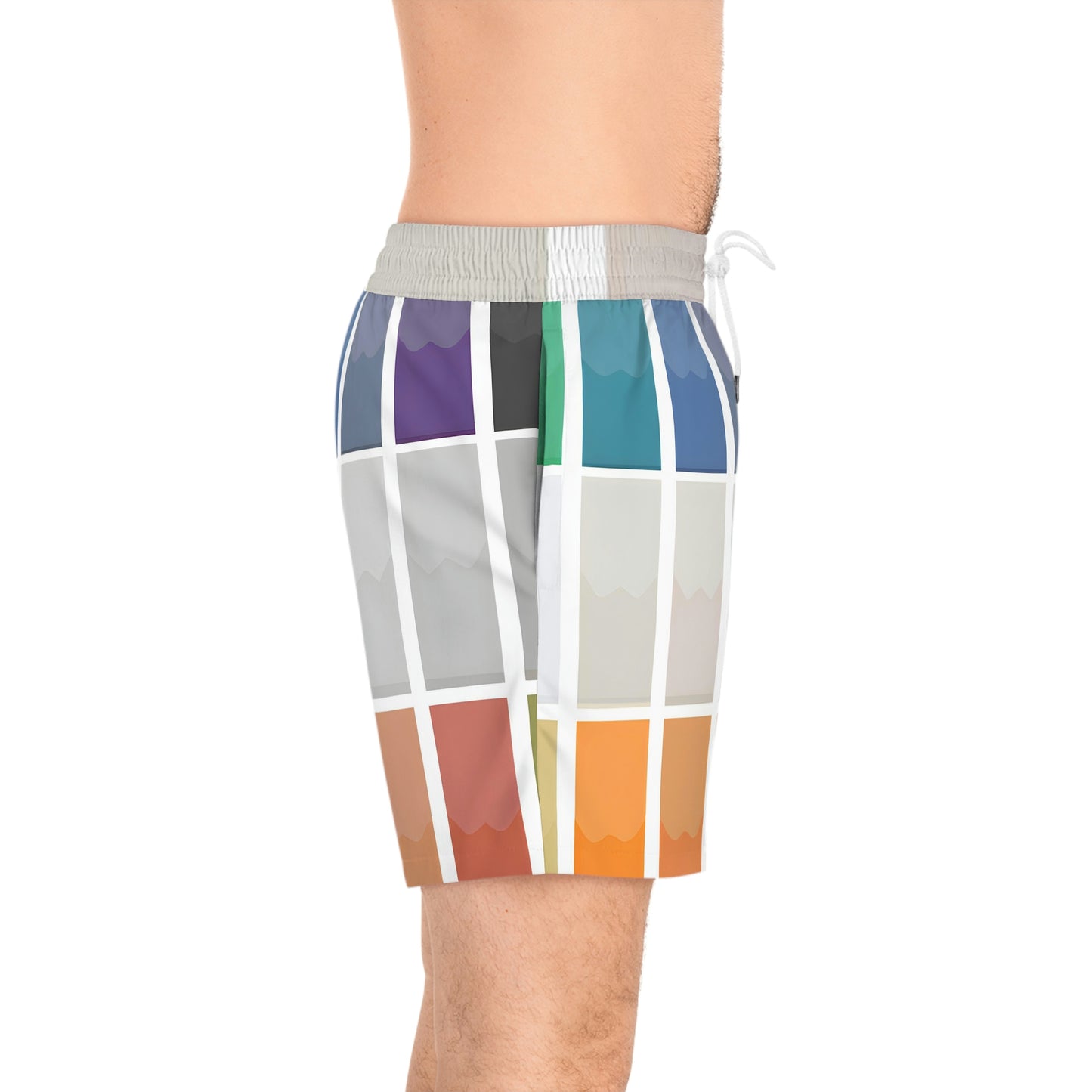 Grada Elaine - Men's Mid-Length Swim Shorts